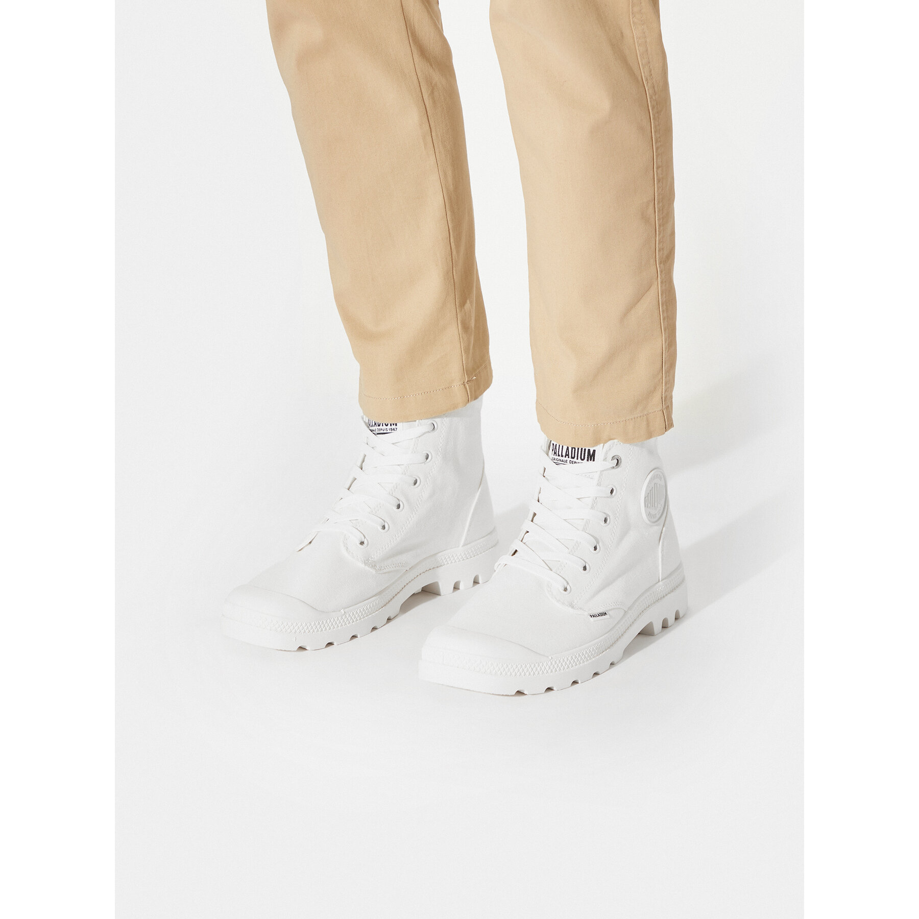 Ορειβατικά παπούτσια Palladium Pampa Hi Mono U 73089-116-M Λευκό