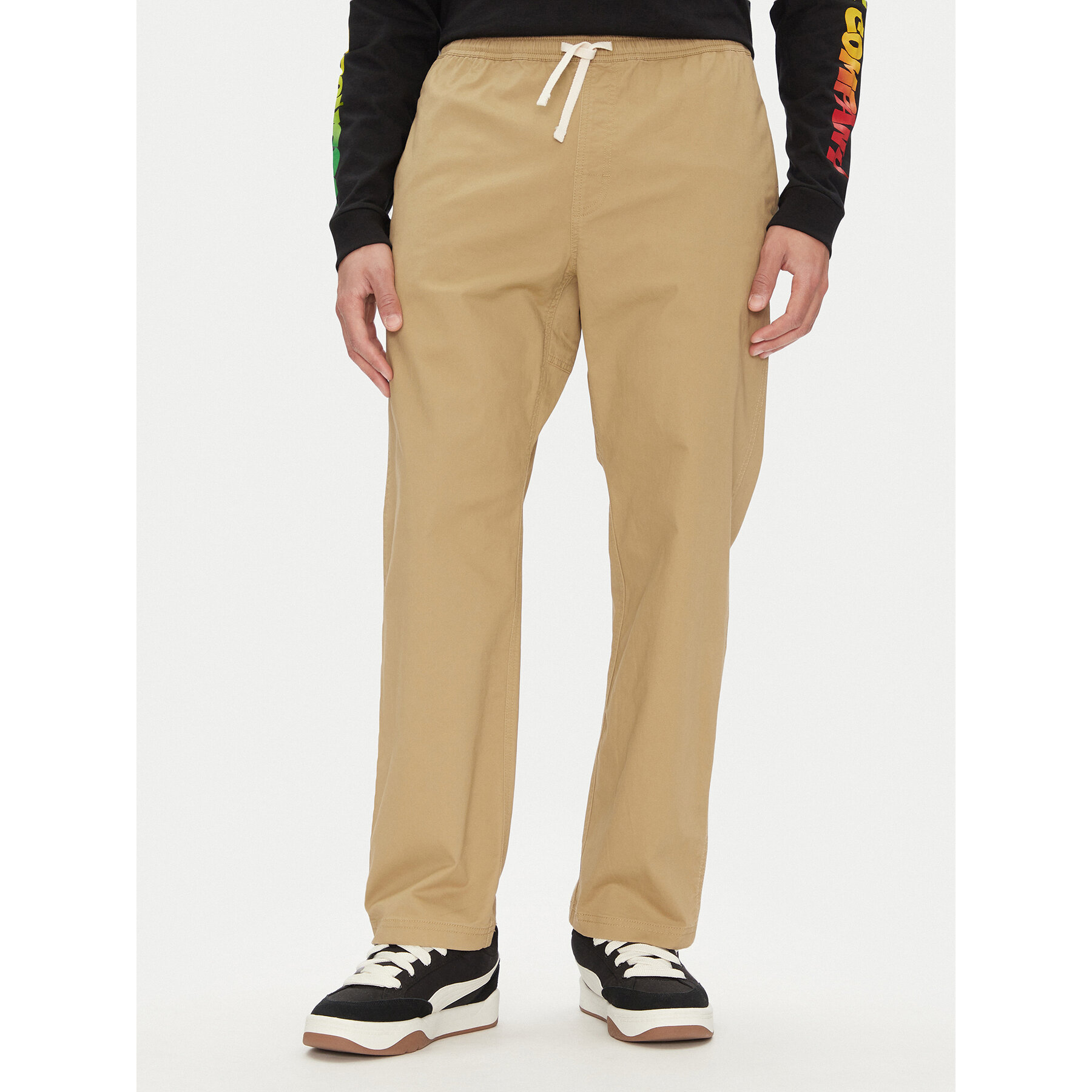 Element Stoffhose Chillin Classic ELYNP00153 Braun Regular Fit