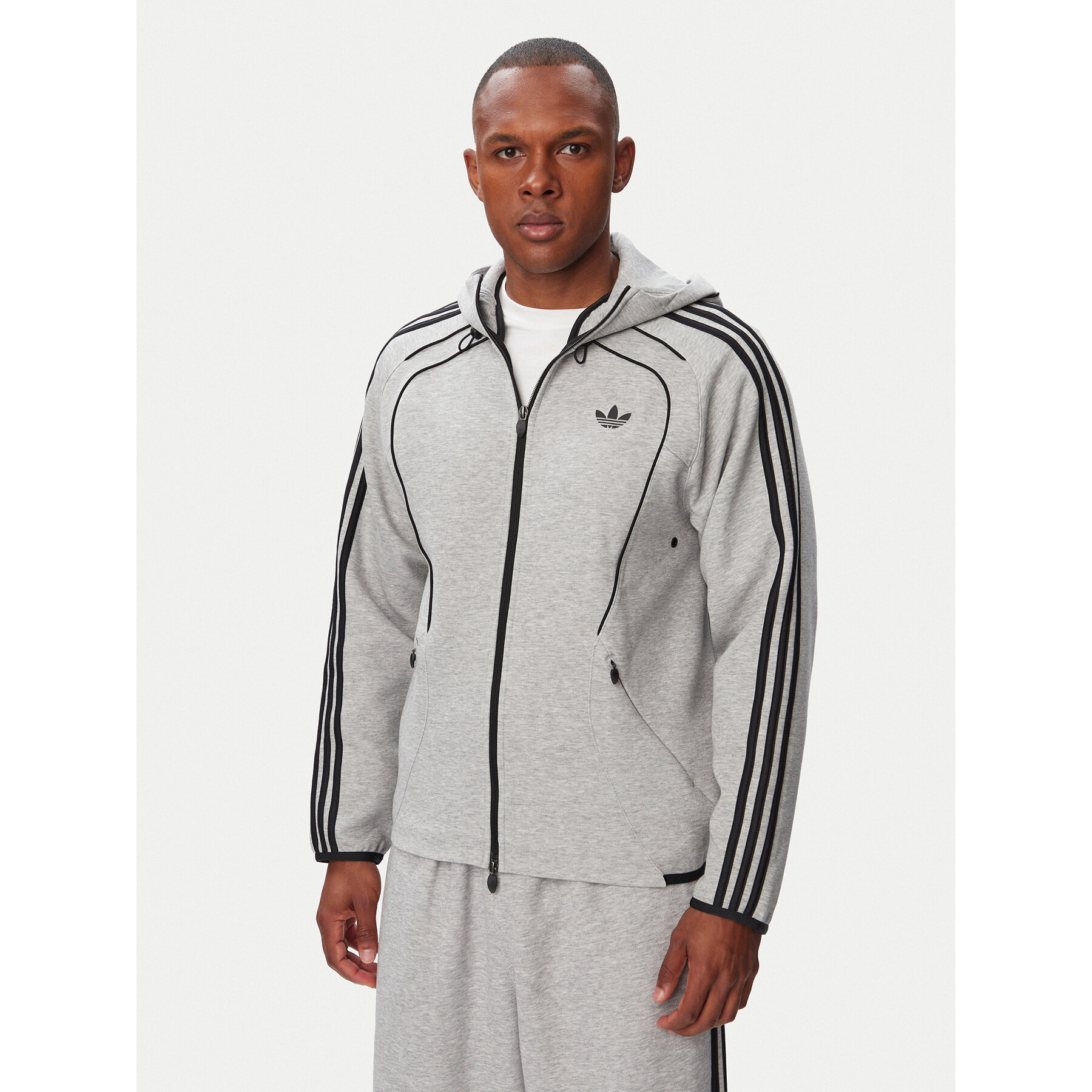 adidas Sweatshirt Teamgeist 26 Cutline KR7070 Hellgrau Regular Fit