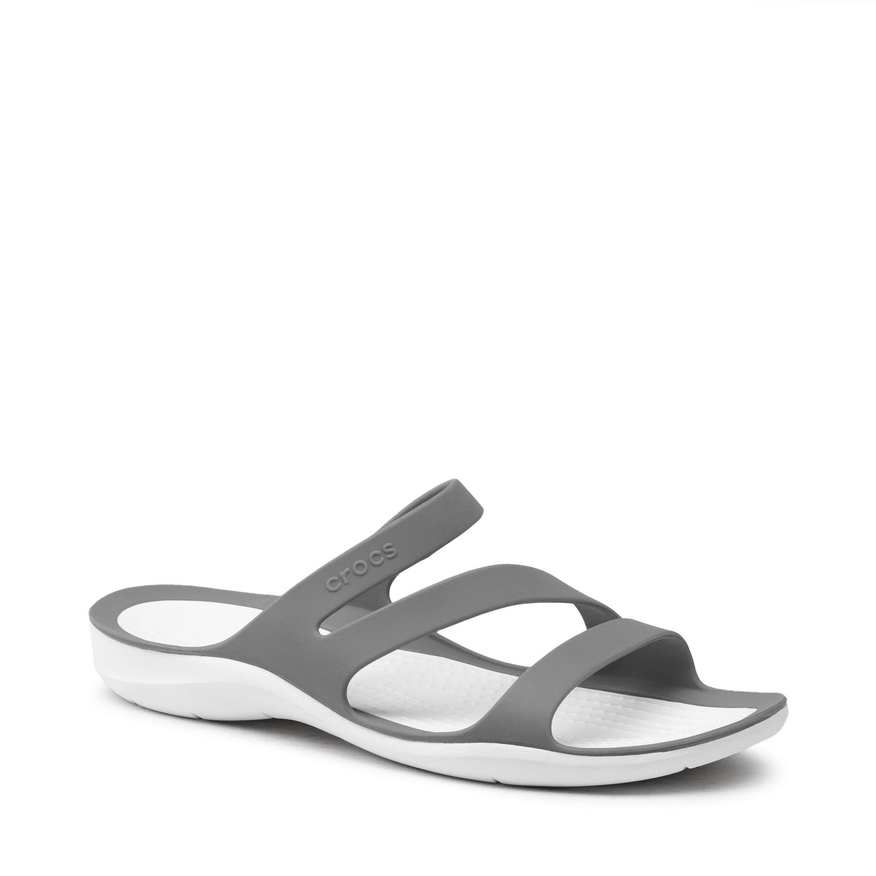 Crocs Swiftwater Sandal W 203998 Smoke/White – Чехли