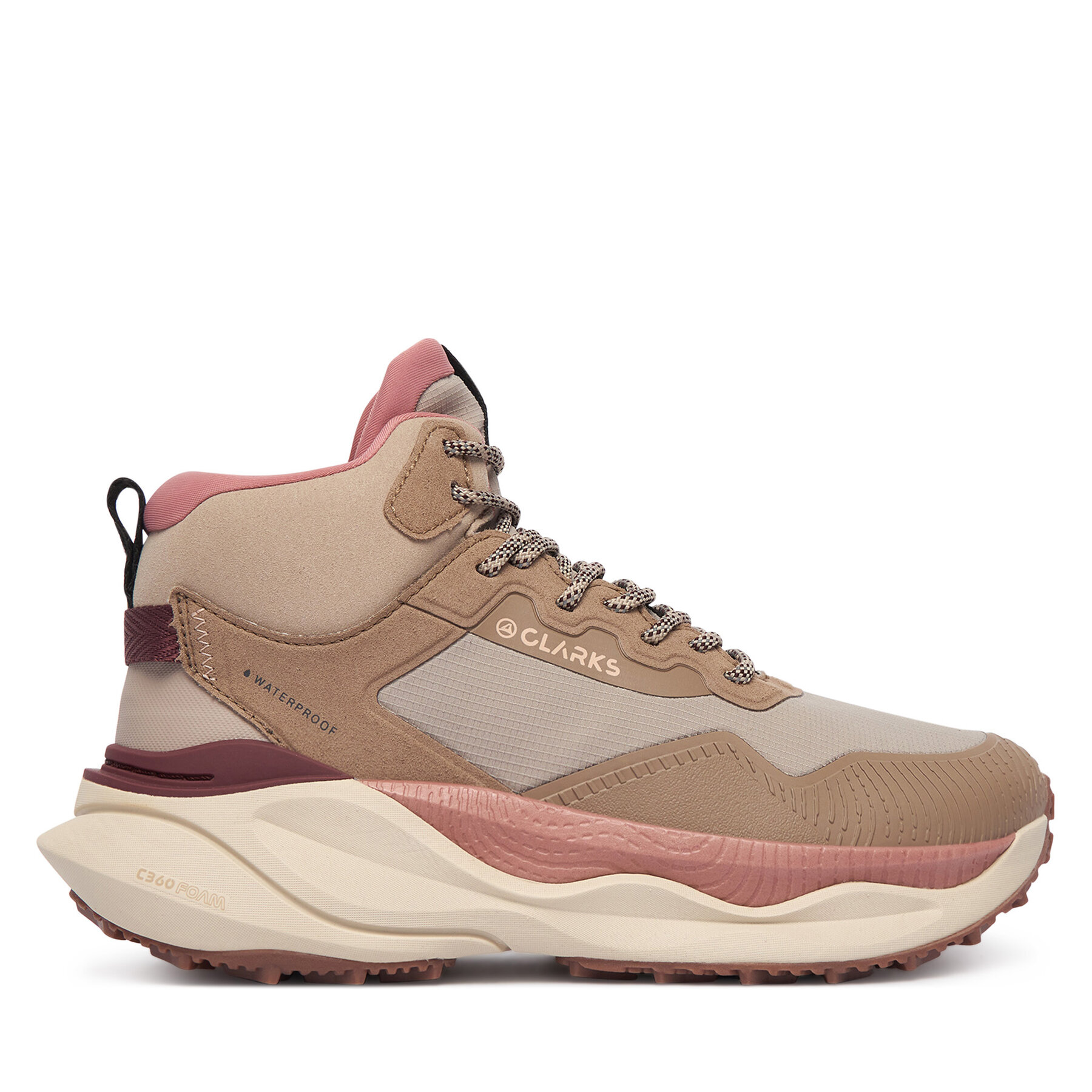 Trekking Clarks PaceTrailBTWP 26329567 Svijetlo siva