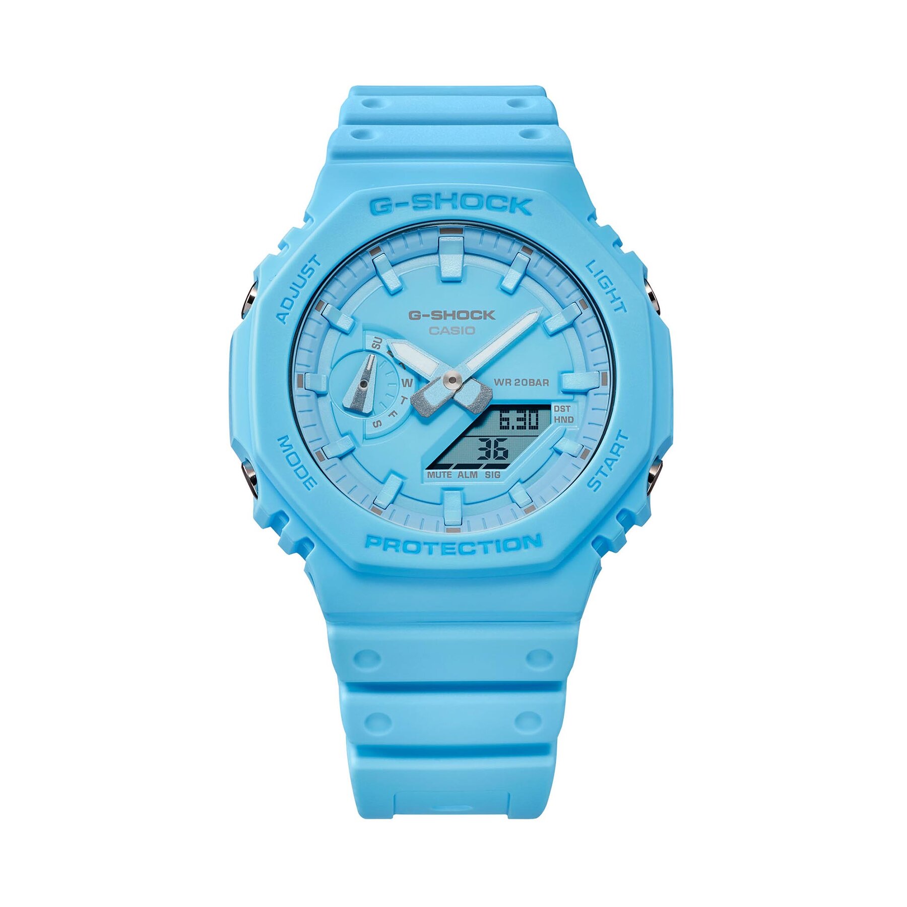 Karóra G-Shock GA-2100-2A2ER Kék