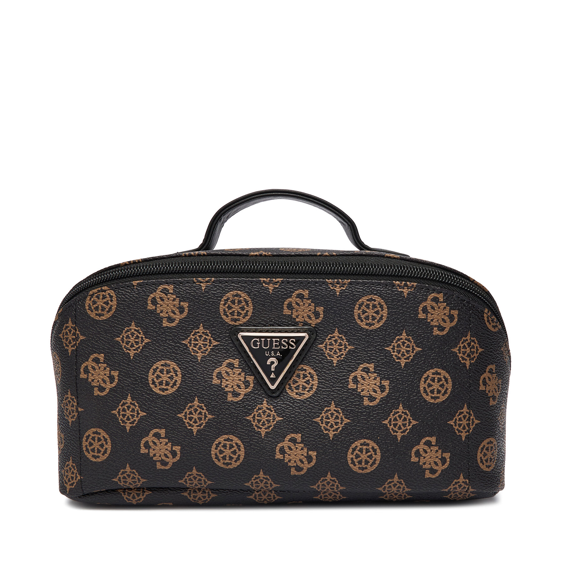 Geantă pentru cosmetice Guess Wilder Travel TWHP74 52067 Maro