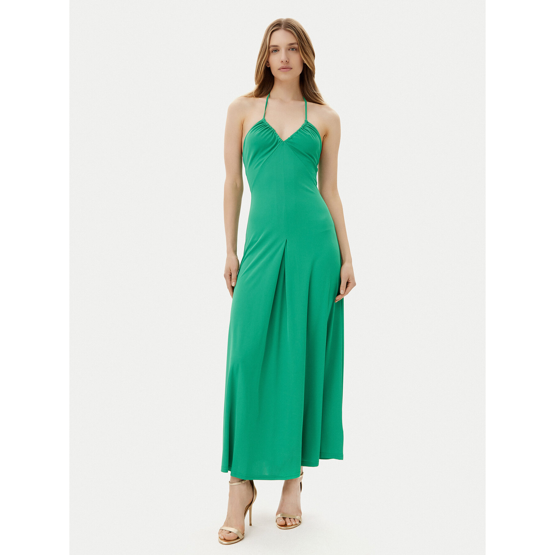 Silvian Heach Sommerkleid Madev GPP25330VE Grün Slim Fit