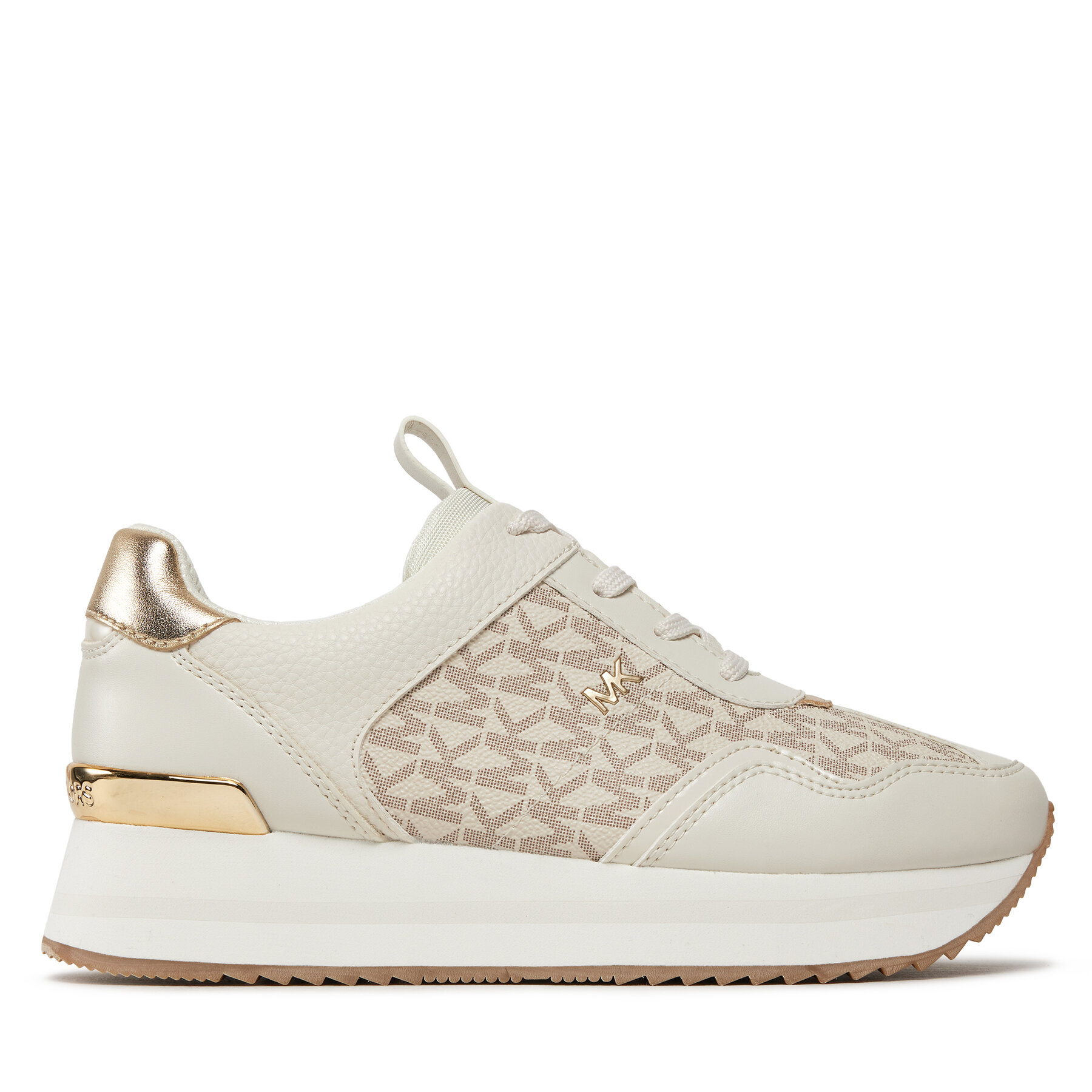 Tenisice MICHAEL Michael Kors Raina Trainer 43R4RNFSAB Écru