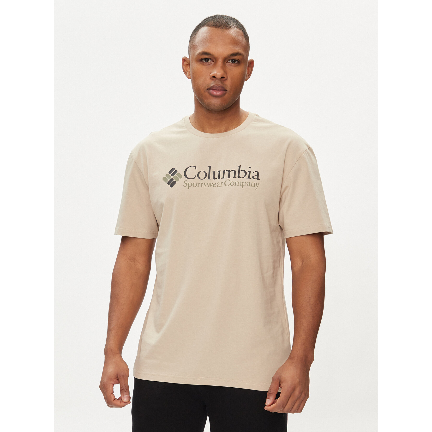 Columbia T-Shirt Csc Basic Logo™ 1680053 Braun Regular Fit
