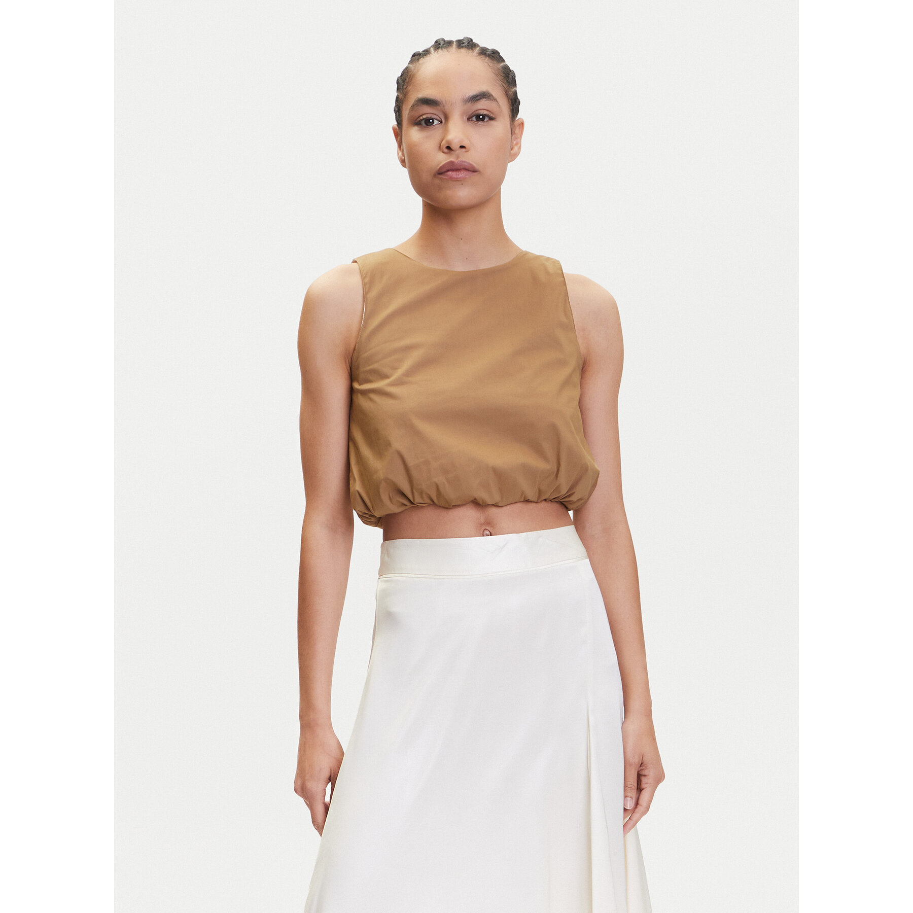 Marella Τοπ Chiatta 2515161132 Καφέ Regular Fit