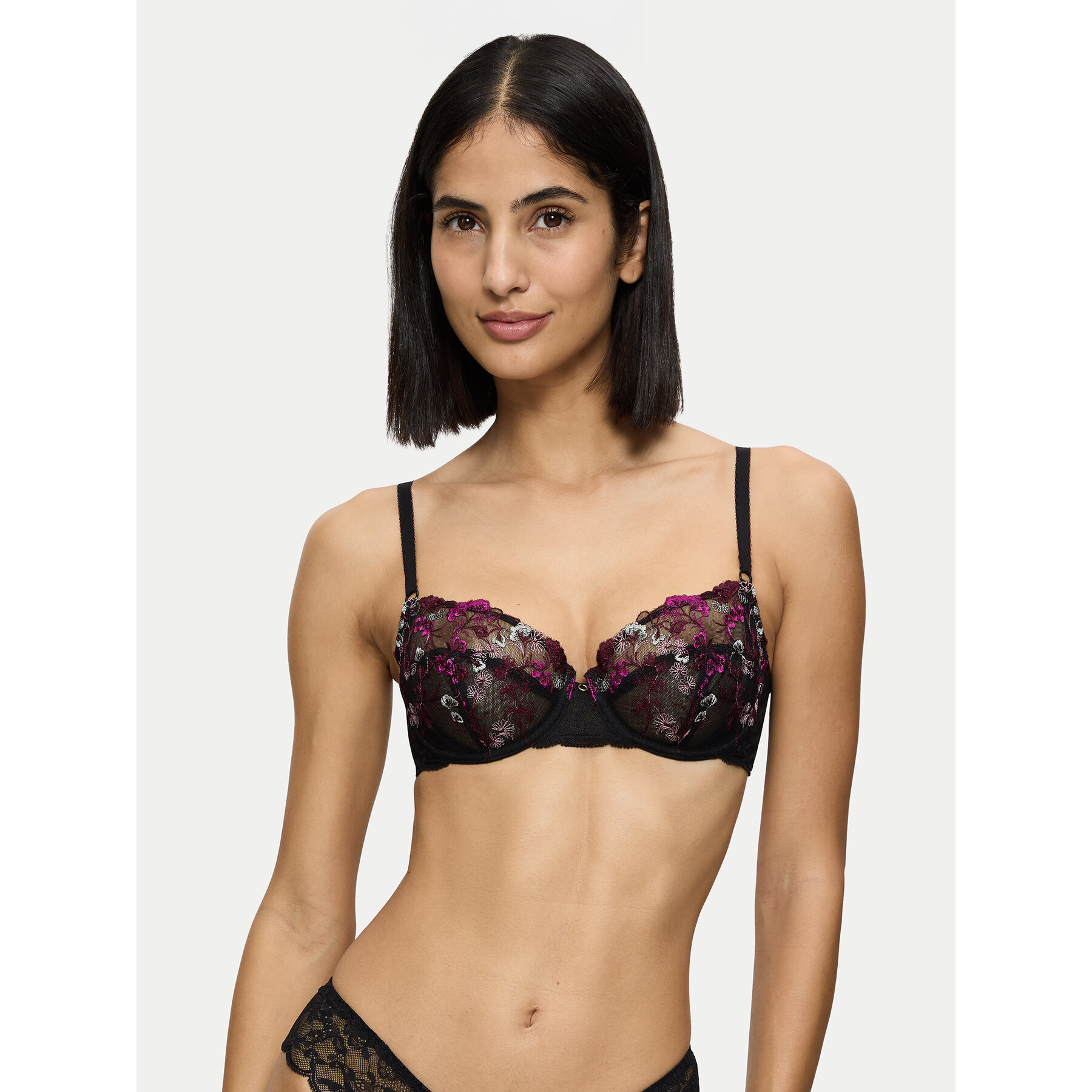 Triumph Reggiseno Balconette Sensual Spotlight 10219847 Nero