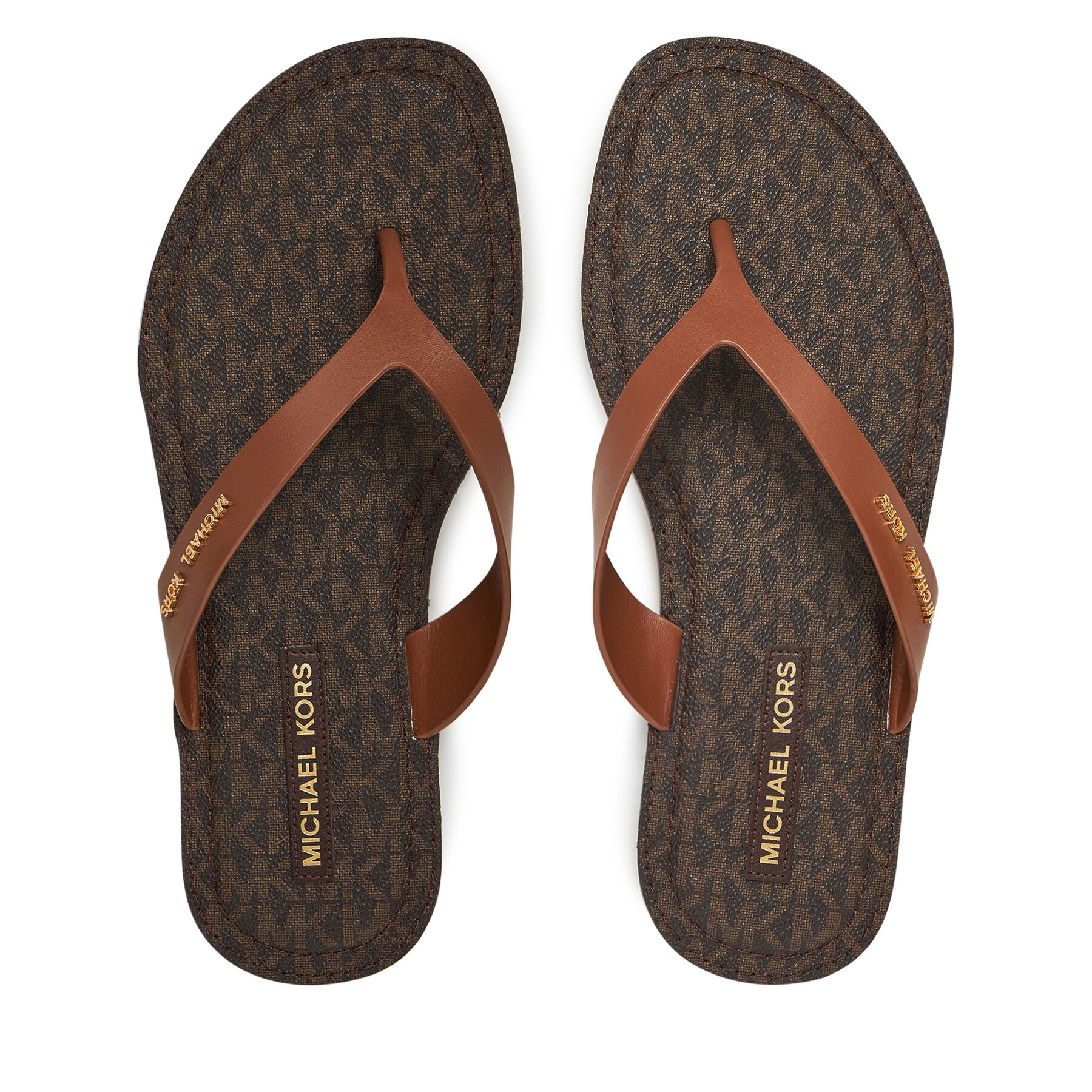 Джапанки MICHAEL Michael Kors 40S5KOFA2L Кафяв