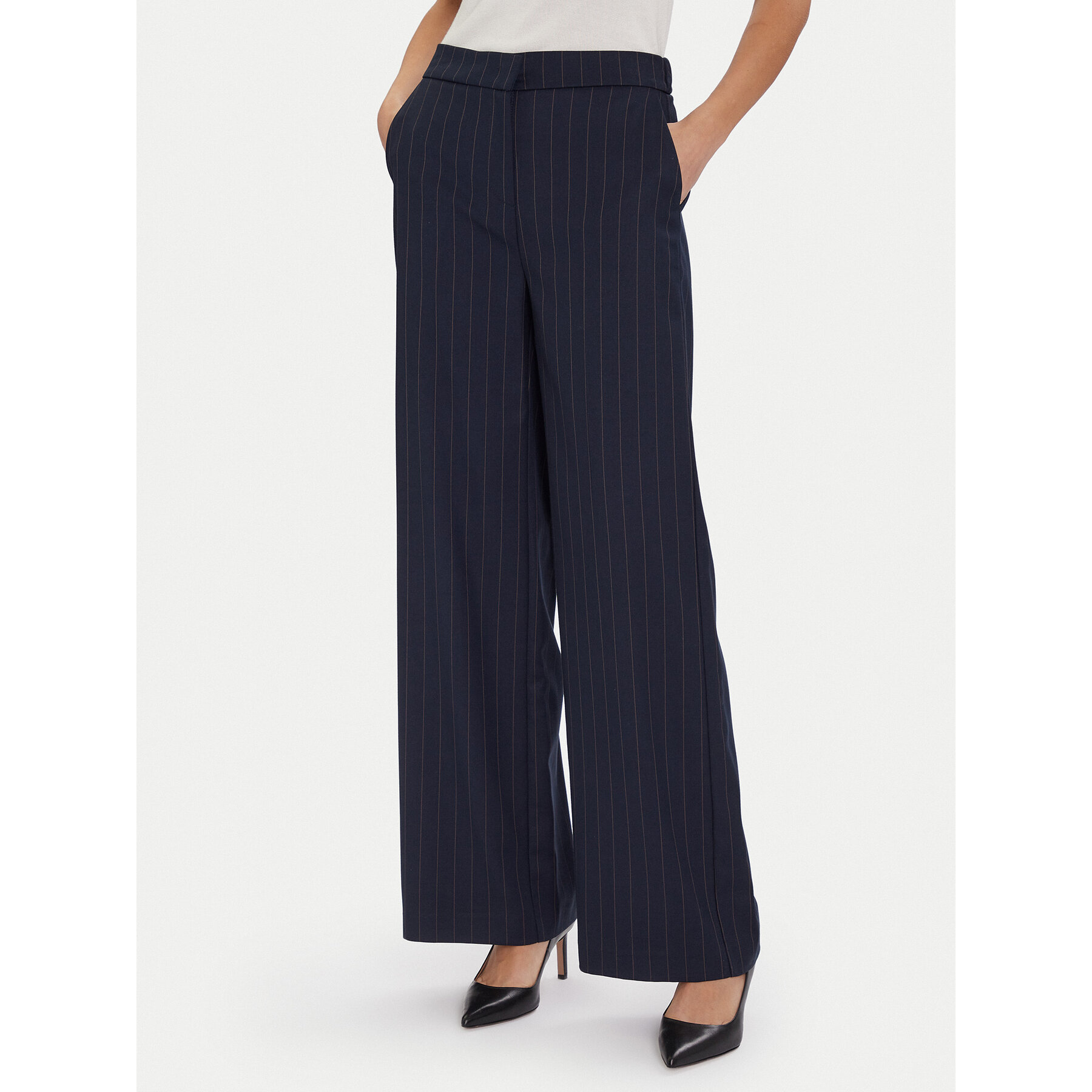 Maryley Stoffhose 25IB598/M17/35BL Dunkelblau Regular Fit