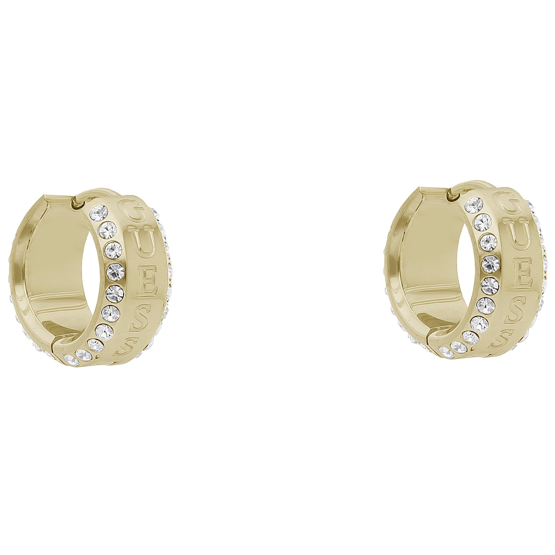 Cercei Guess Just Guess JUBE03 112JW Placat cu aur galben