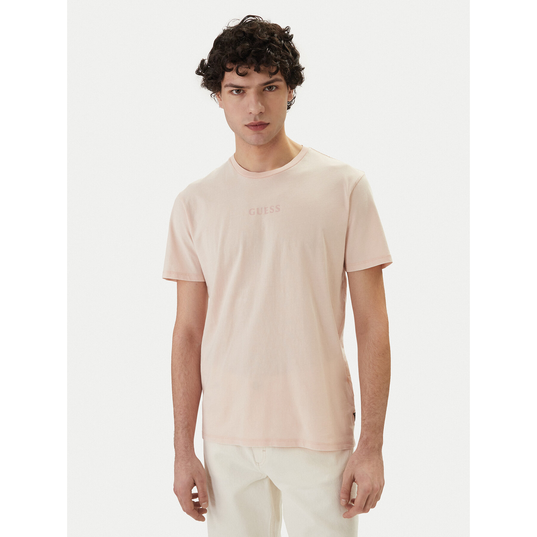 Guess T-Shirt M6GI27 K3249 Ροζ Regular Fit