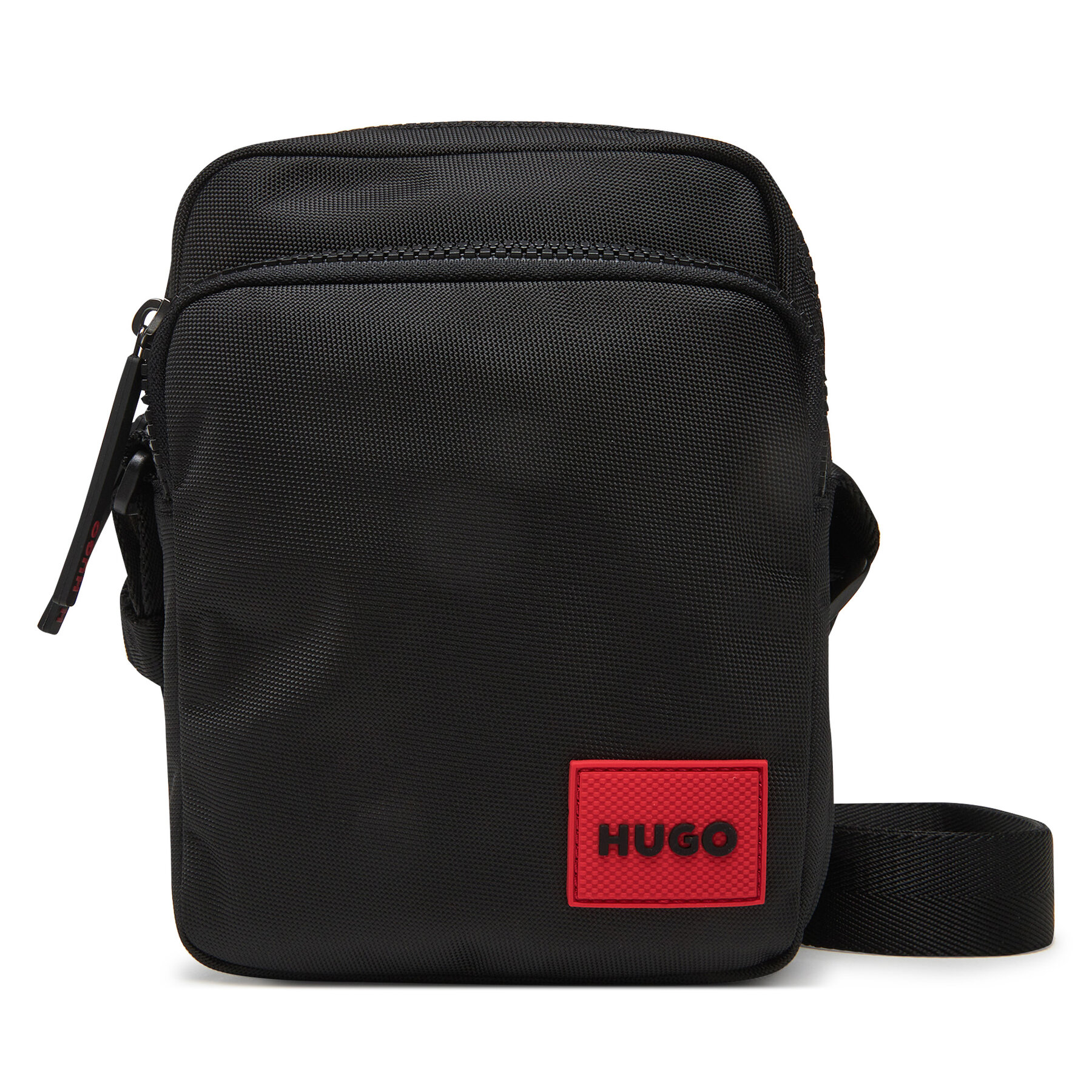 Geantă crossover HUGO Ariell Saddle M 50547767 Negru