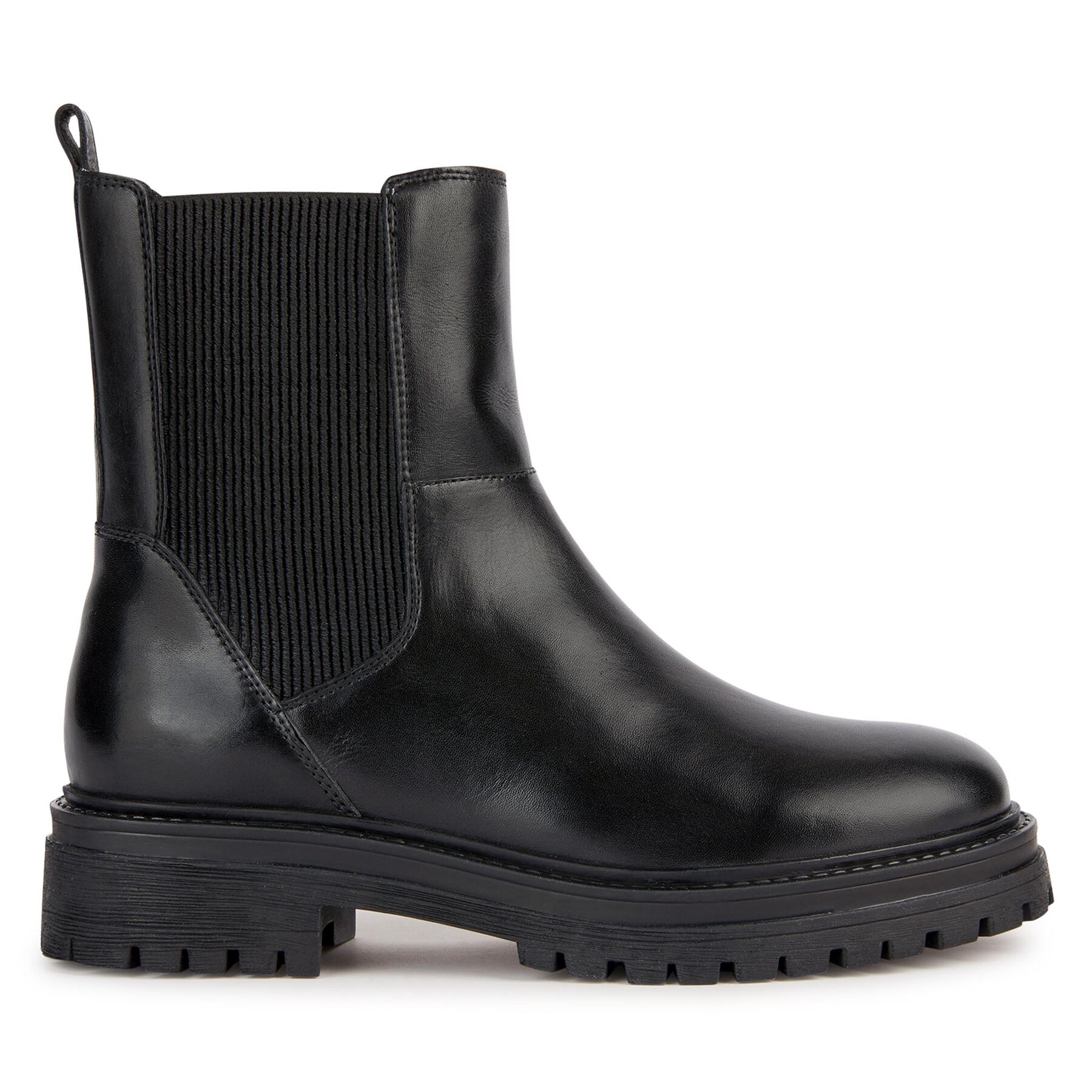 Členková obuv Geox D Iridea D36HRG 043NH C9999 Čierna