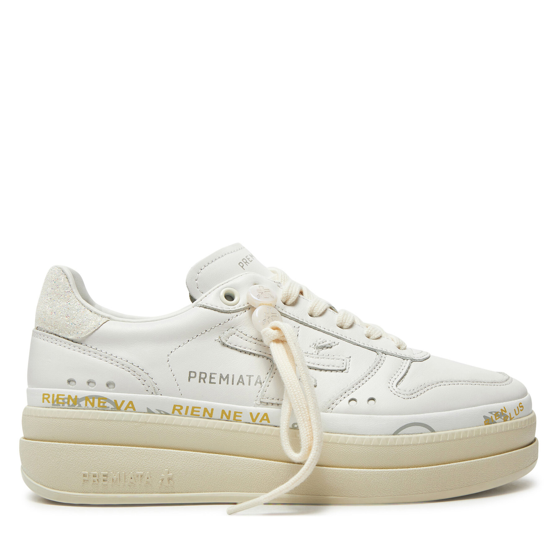 Dámske Sneakersy Premiata, Rozmer: 36, Biela, Micol 7010