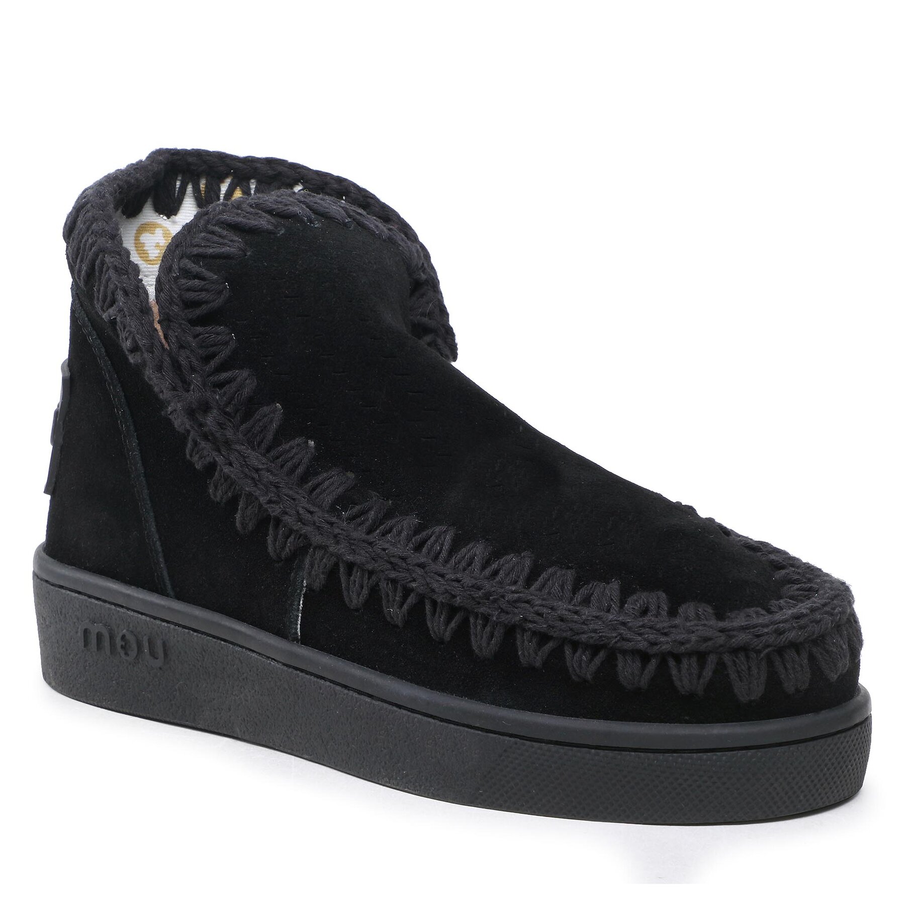 Pantofi Mou Sneaker Monochrome SW211021O Black/Black
