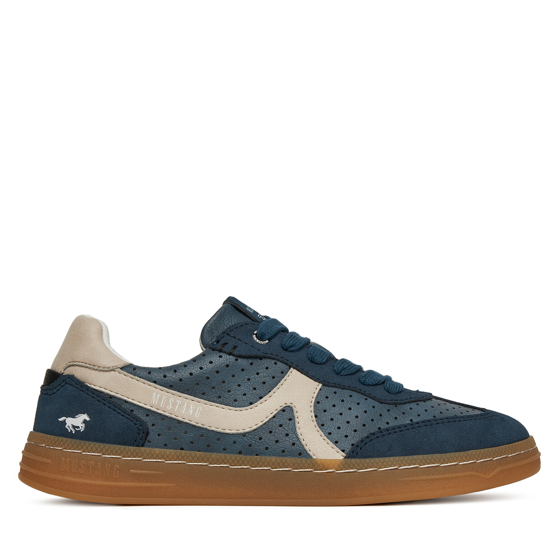 Sneakersy Mustang 1511-302 Tmavomodrá