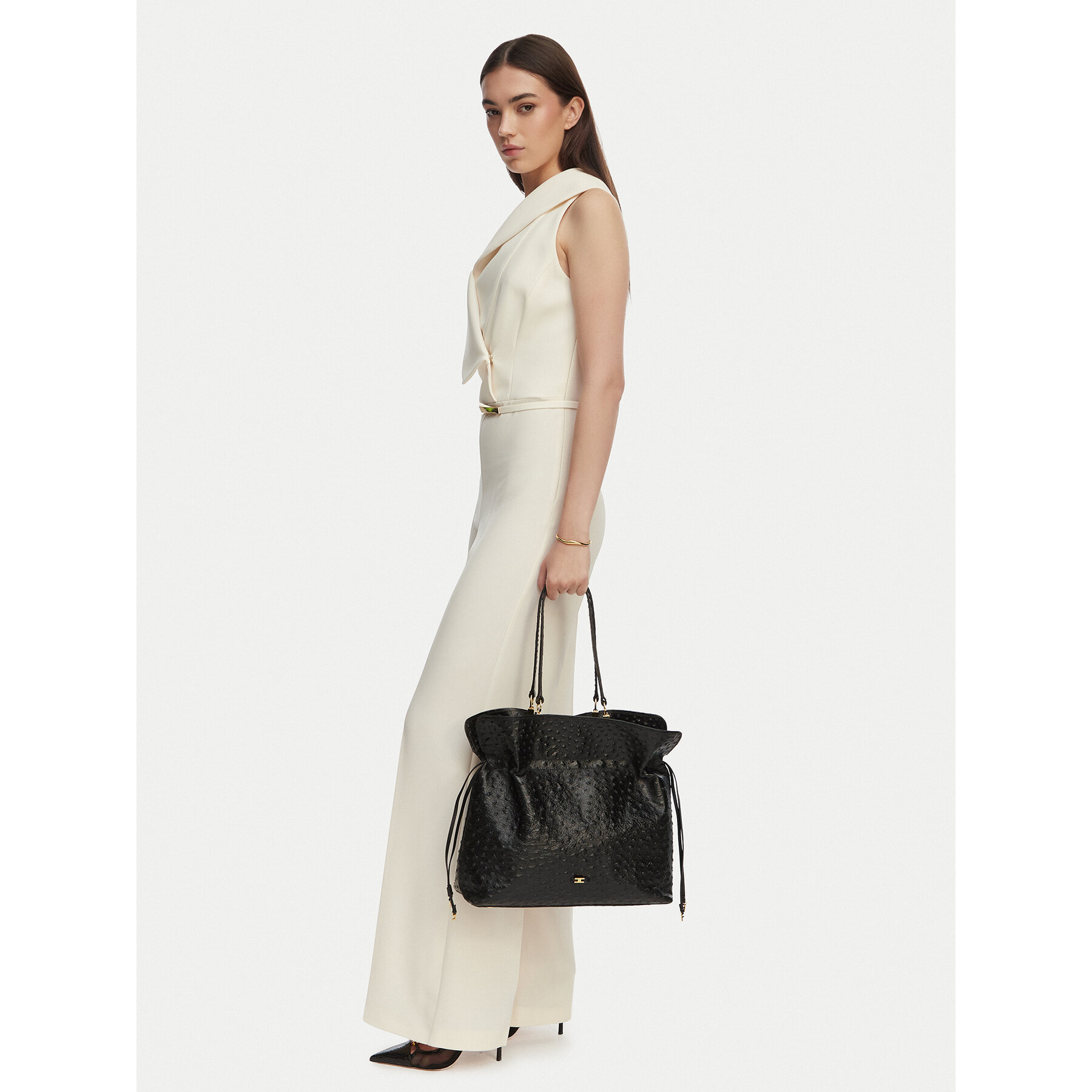 Torbica Elisabetta Franchi BS-02N-62E2-V1000 Crna
