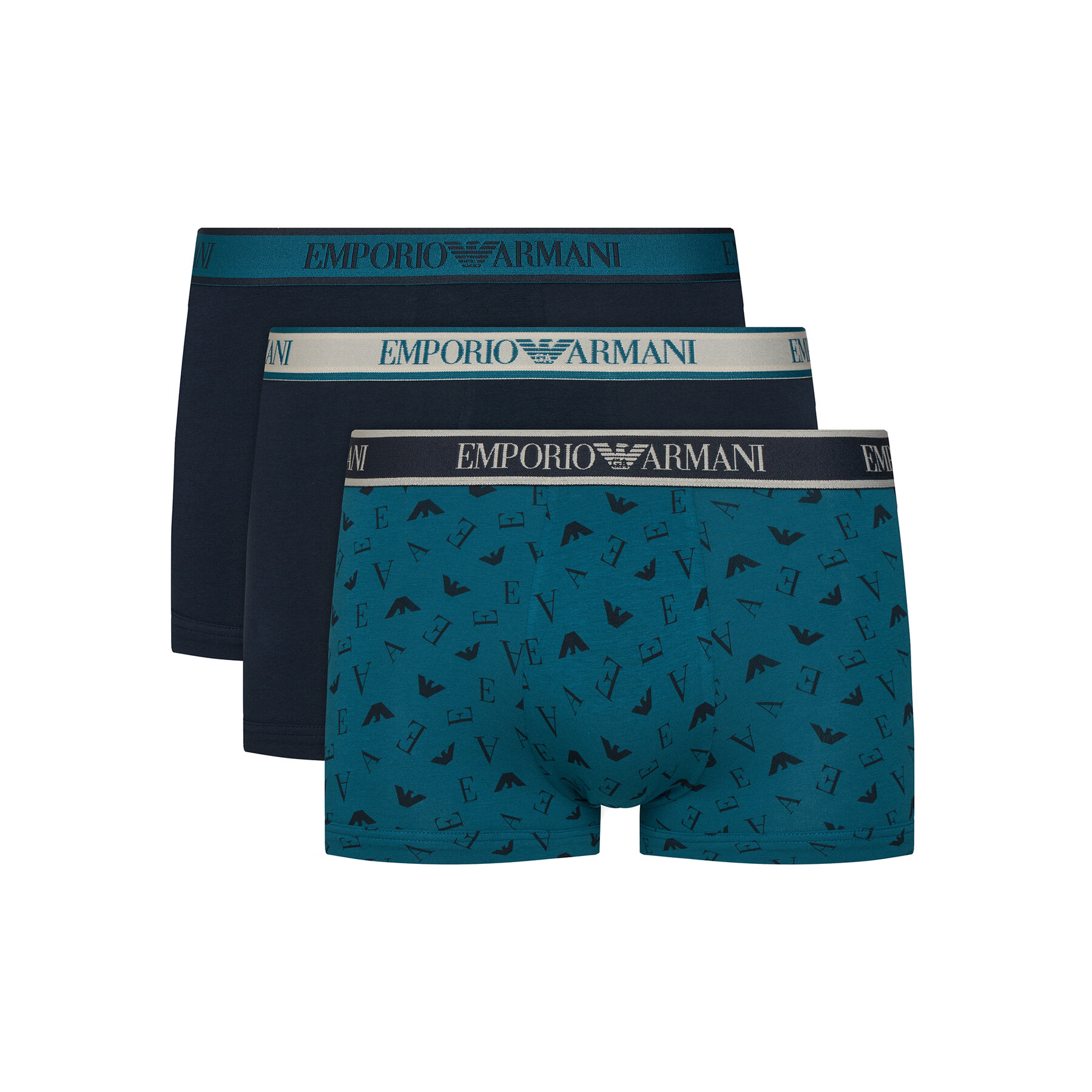Emporio Armani Underwear Boxershorts-Set EM000259 AF25019 MB676 Blau