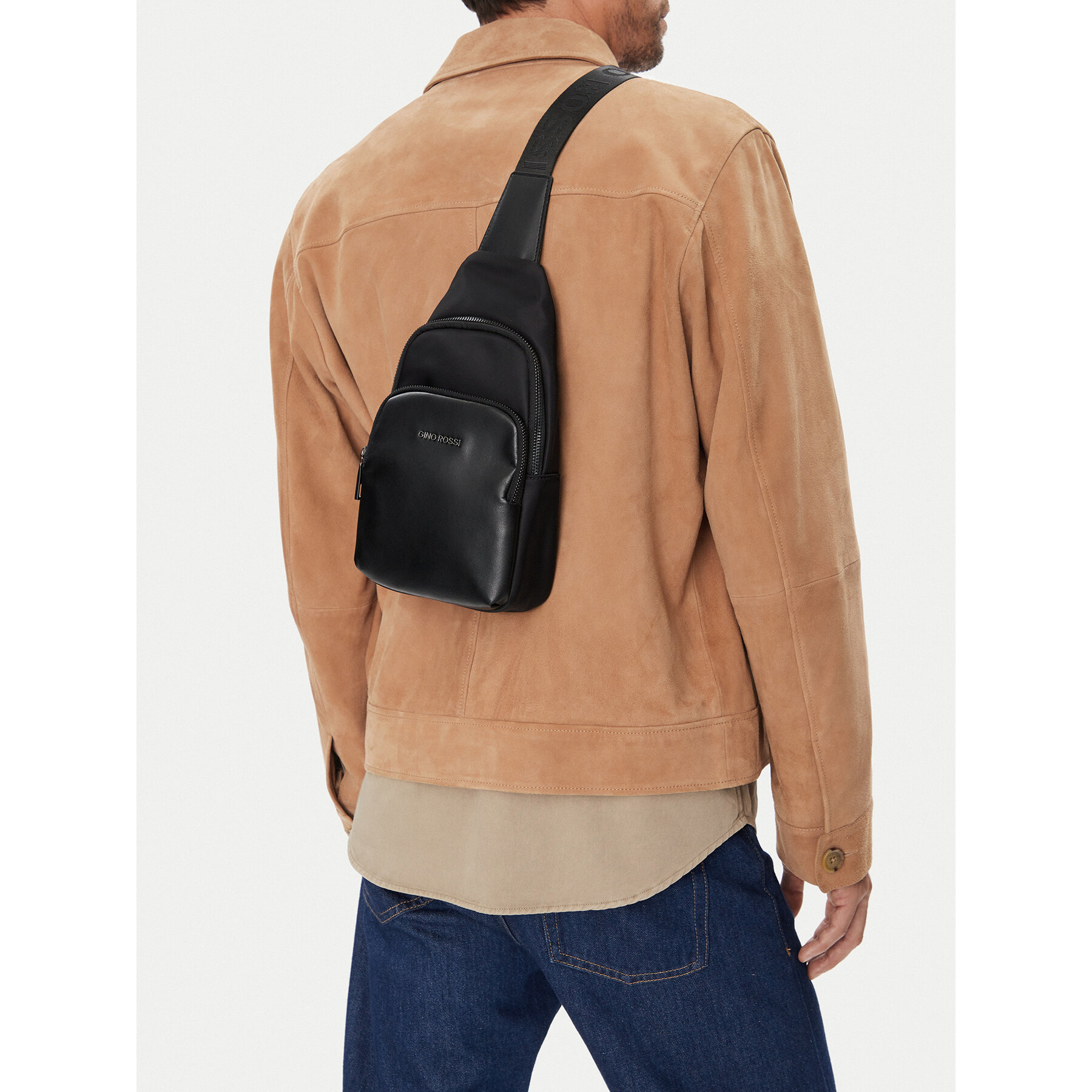 Мъжка чантичка GINO ROSSI C-GIN-E-029-05 Черен