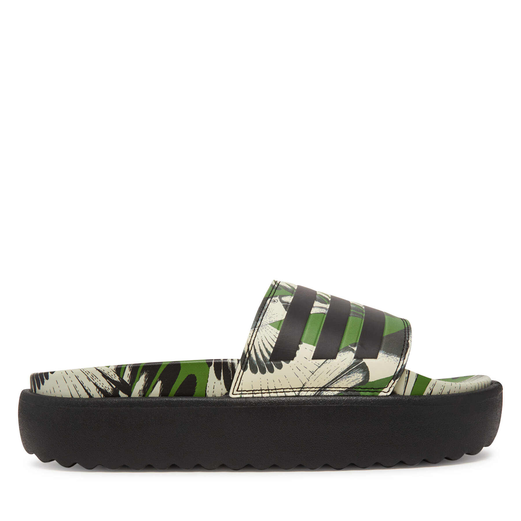 Dámske Šľapky adidas, Rozmer: 42, Zelená, adilette Platform JI4754