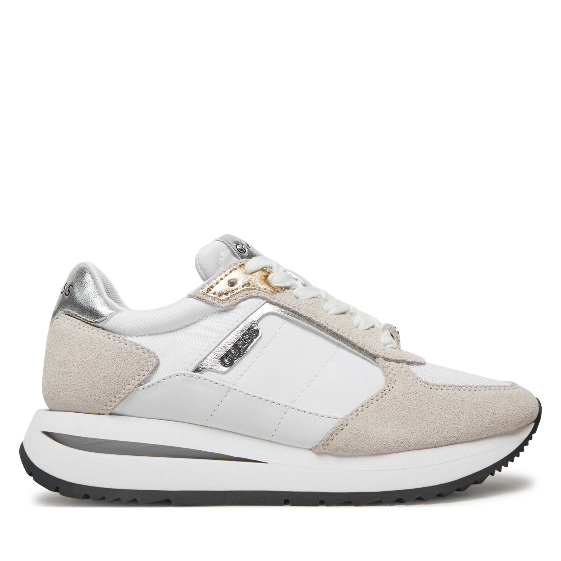 Sneakersy Guess FLPEGY FAB12 Biela