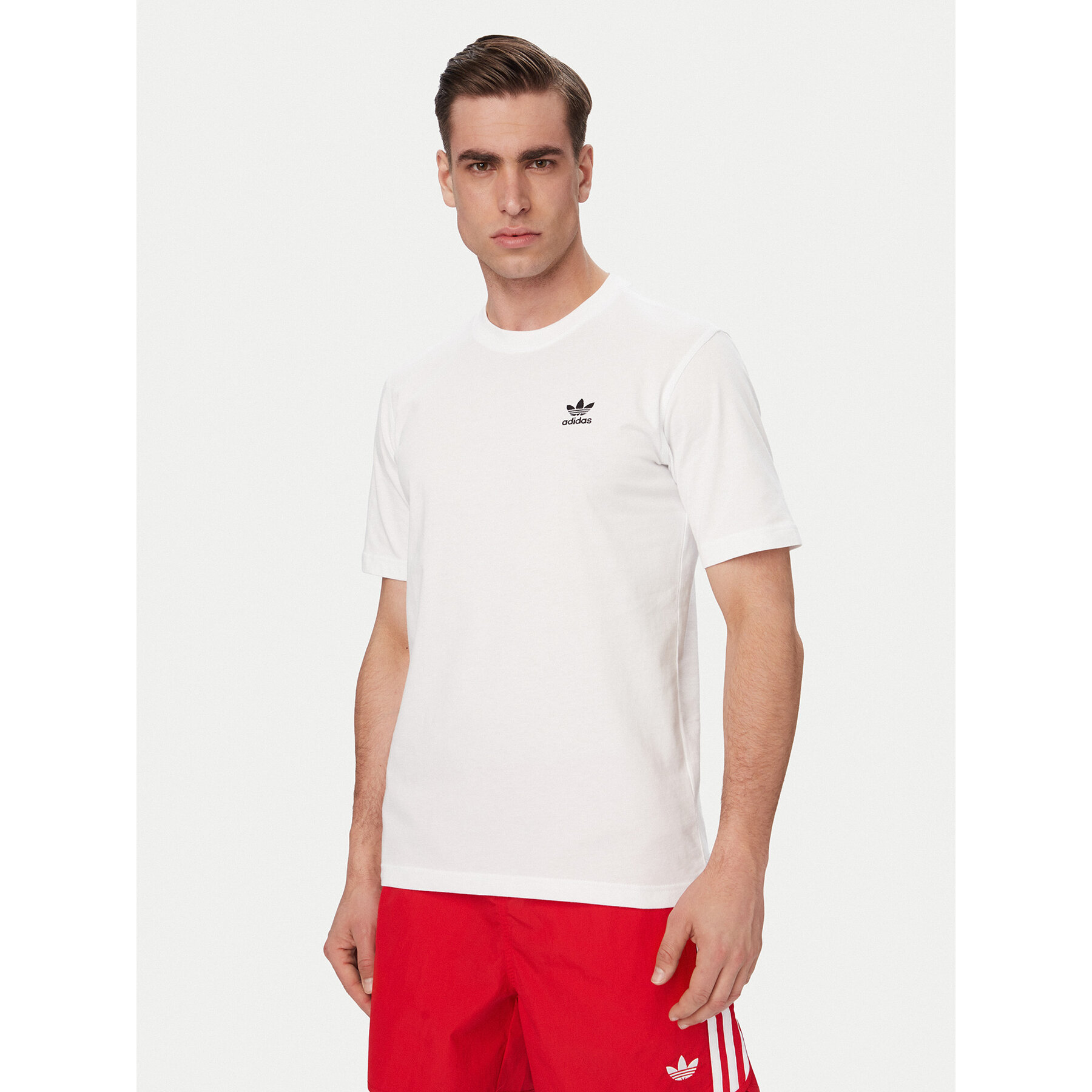 adidas T-shirt Trefoil Essentials JI8544 Bijela Regular Fit