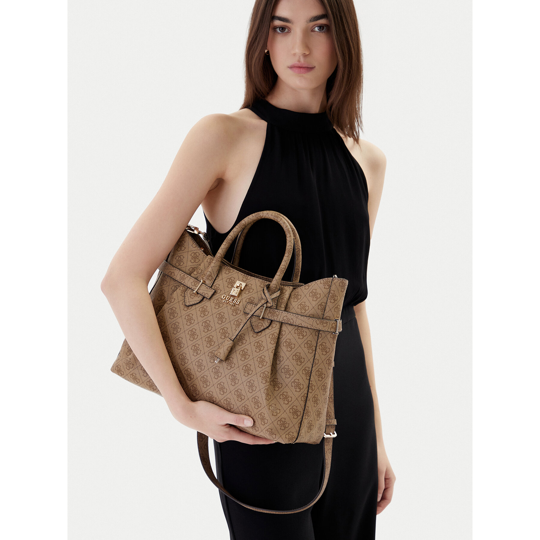 Дамска чанта Guess Yesba HWSG78 33070 Бежов