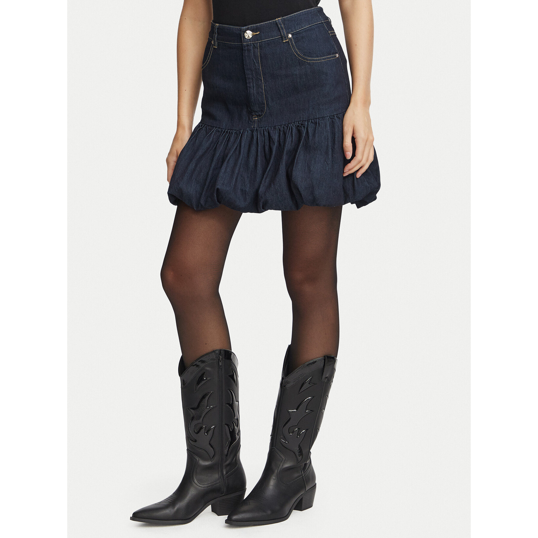 Morgan Jeansrock 262-JENY Dunkelblau Regular Fit