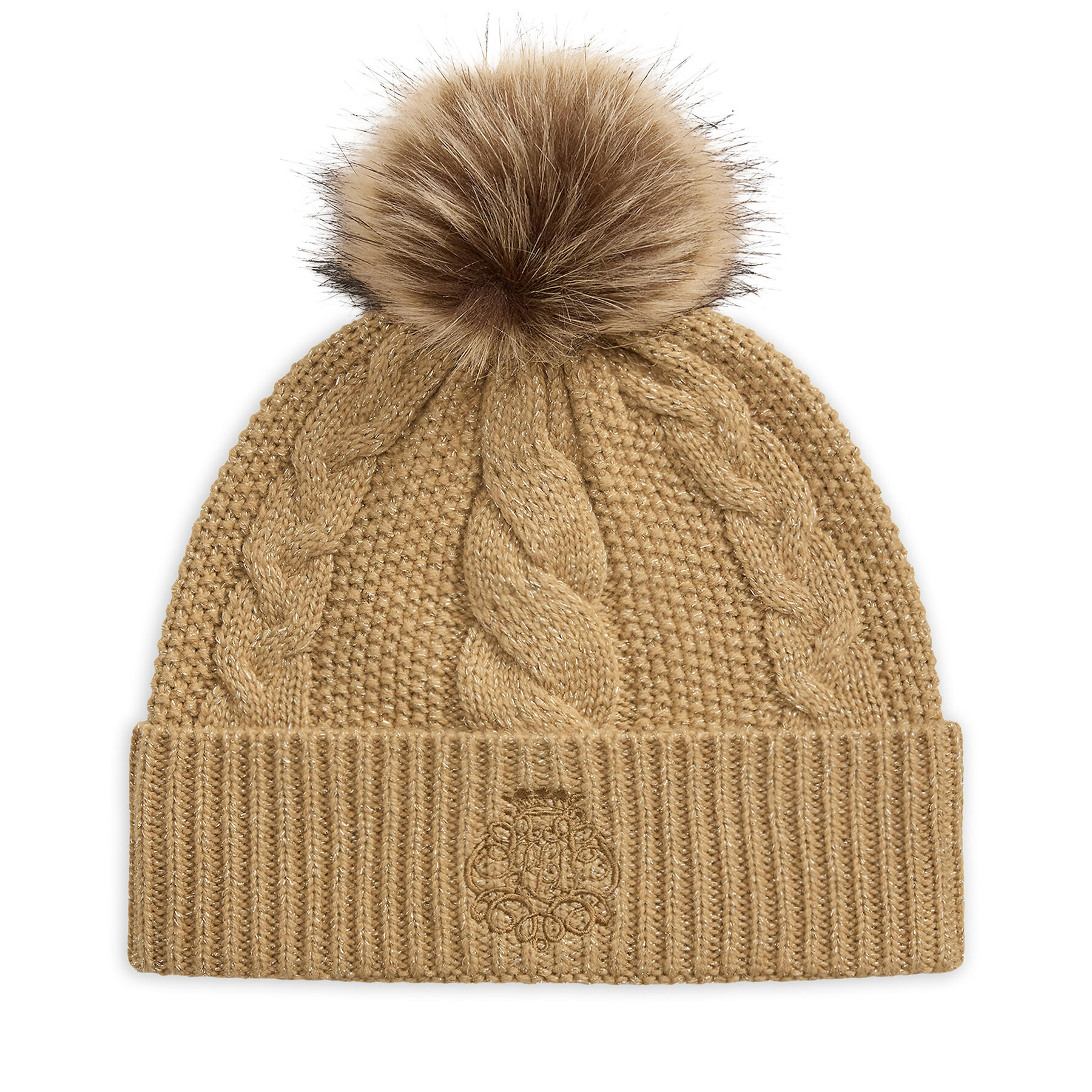 Căciulă LAUREN RALPH LAUREN 454P23548001 Maro deschis