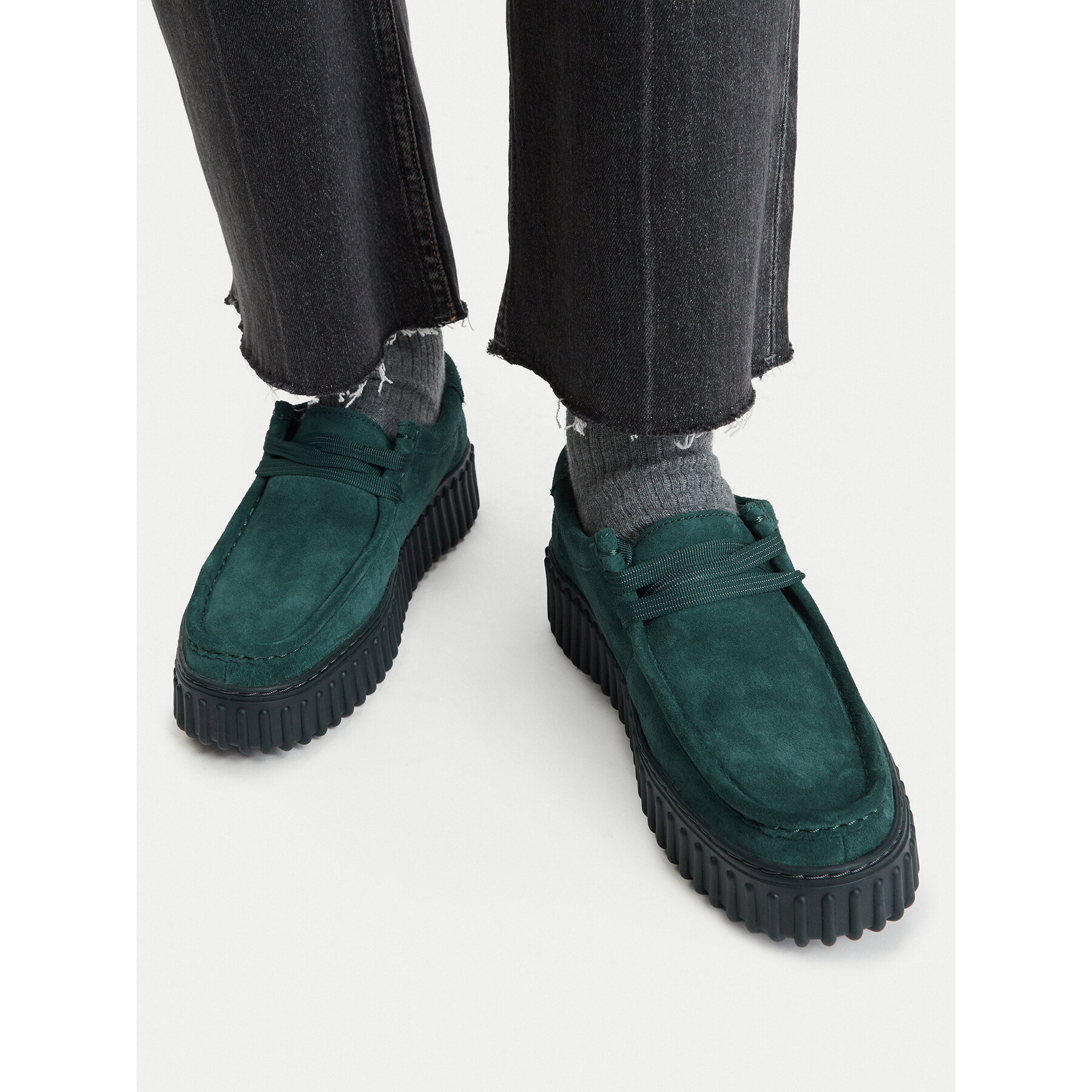 Cipele Clarks Torhill Bee 26327769 Zelena