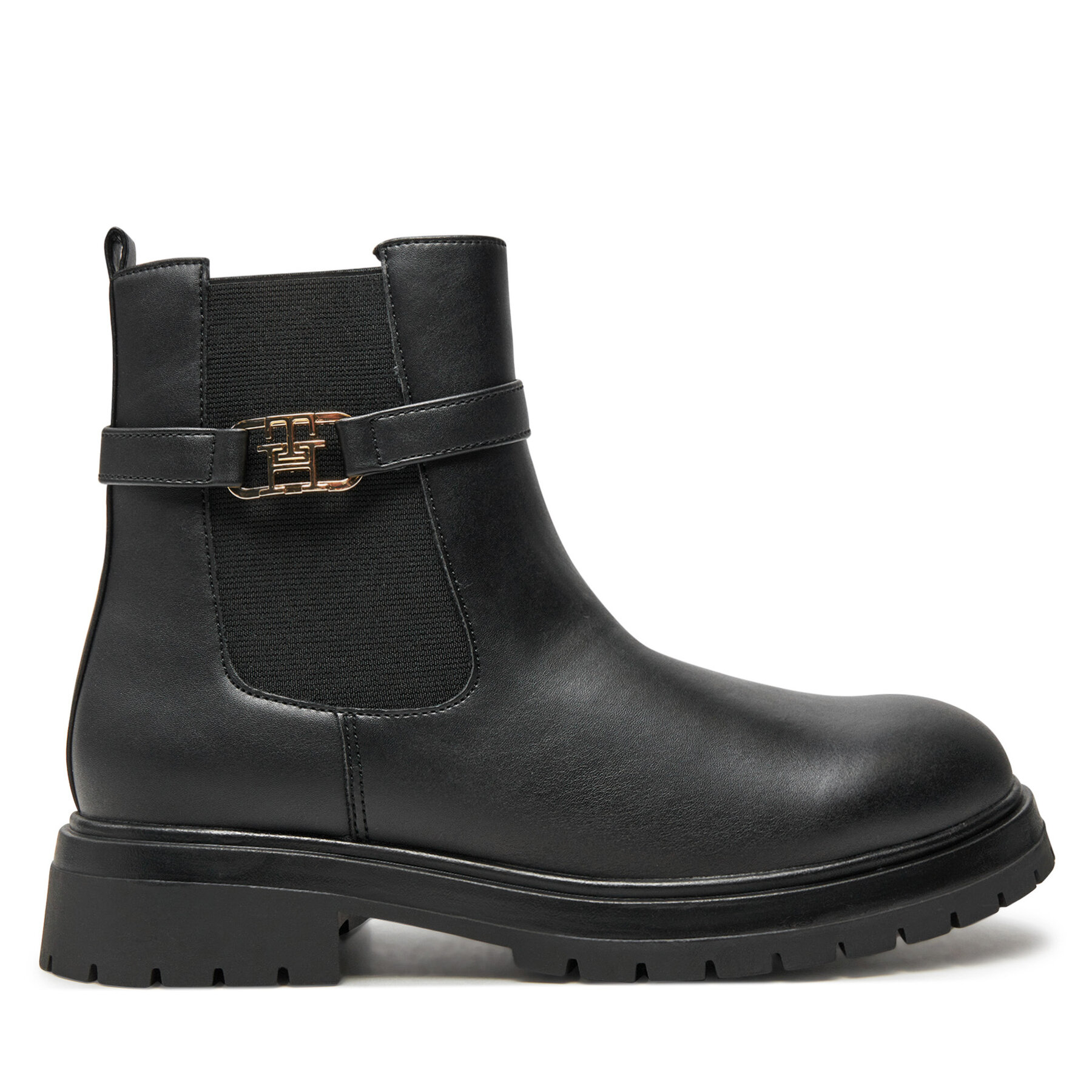 Členková obuv Tommy Hilfiger Chelsea Boot T3A5-33572-1351 S Čierna
