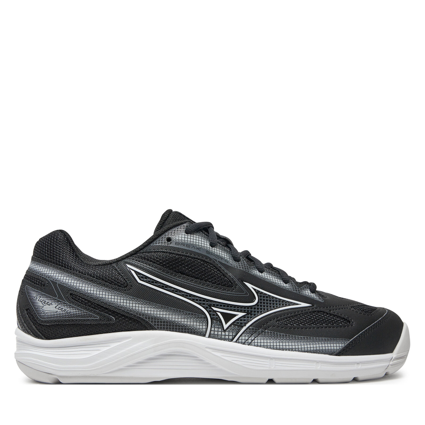 Férfi Teniszcipők Mizuno, Méret: 42.5, Fekete, Break Shot 4 Cs 61GR234201