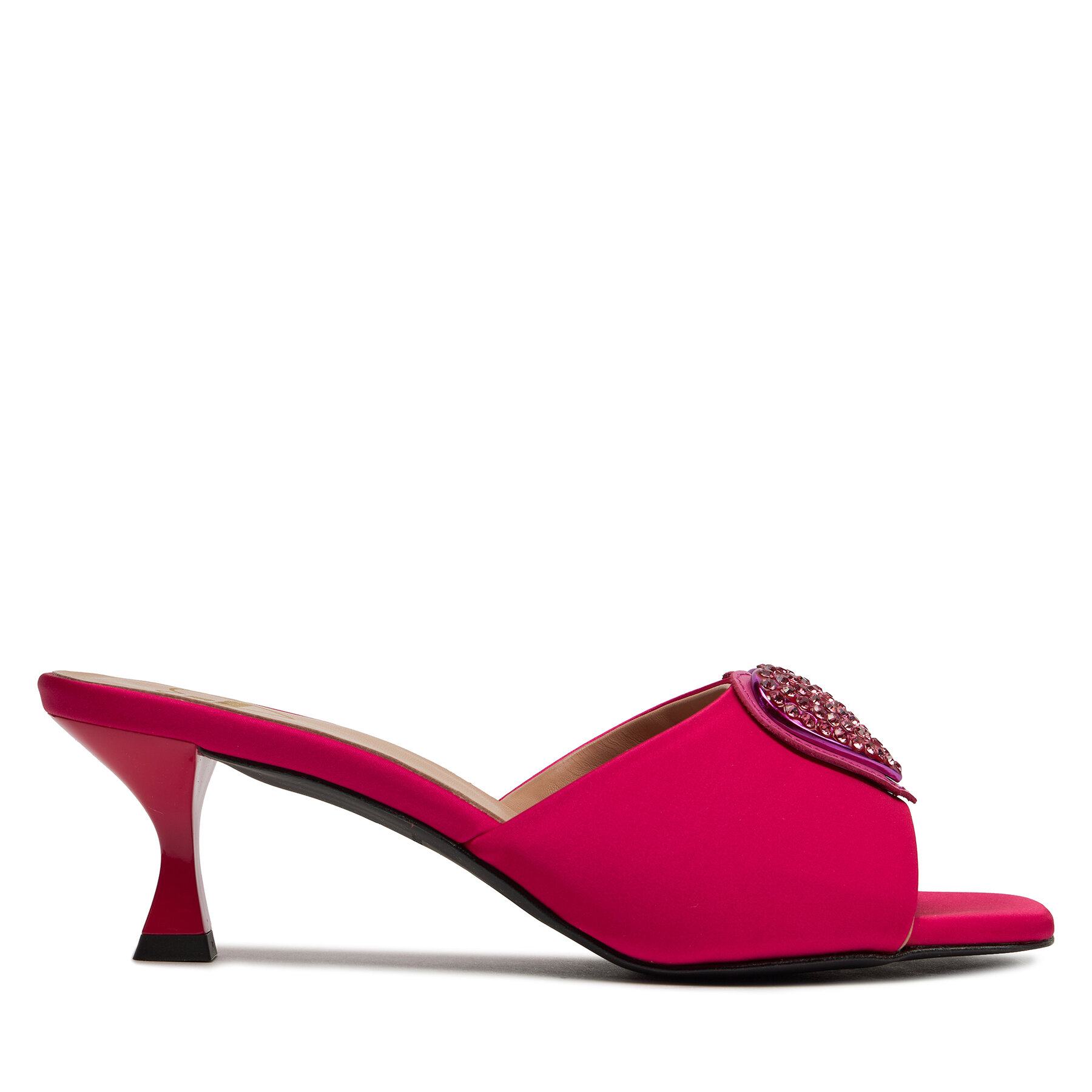 Damskie Klapki LOVE MOSCHINO, Rozmiar 38 Różowy JA28045G0IJO0604