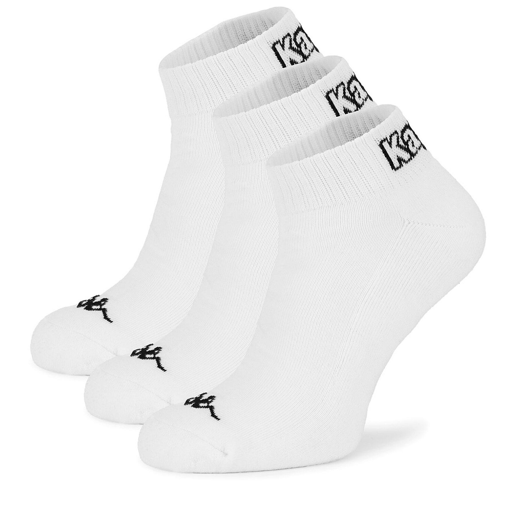 Kratke nogavice Kappa KR_GOAL_AW26 (3-PACK) Bela
