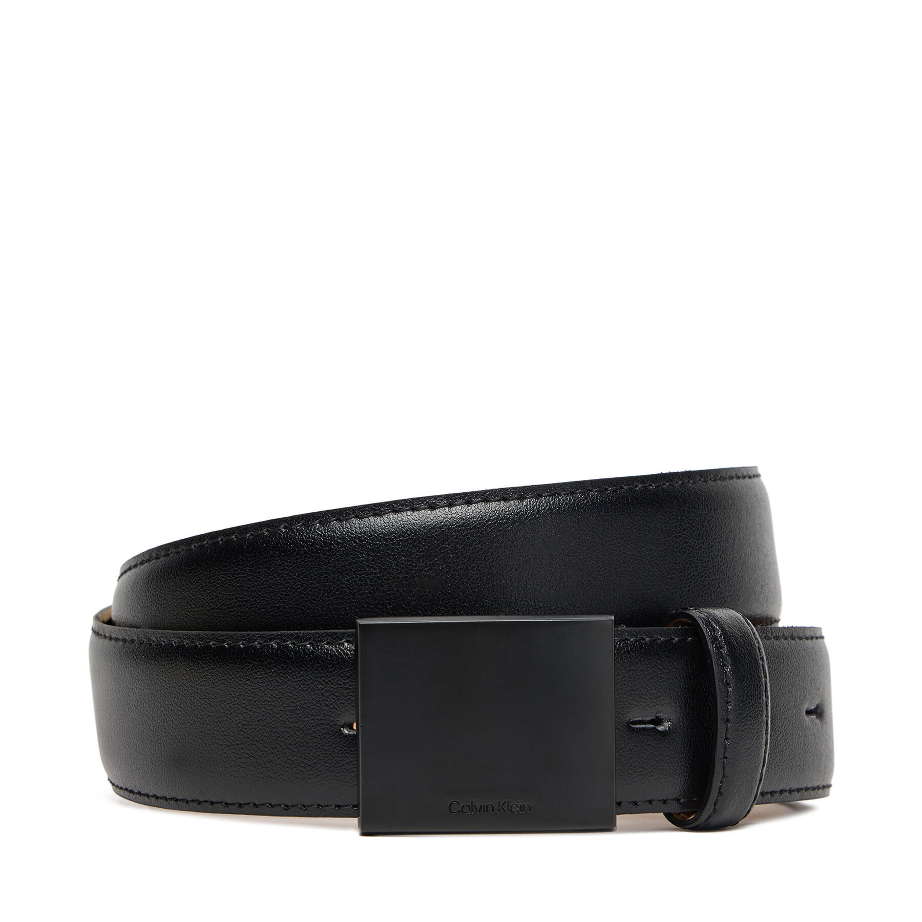 Curea pentru Bărbați Calvin Klein Titlecase Plaque Buckle 32Mm LV04D7030G Negru