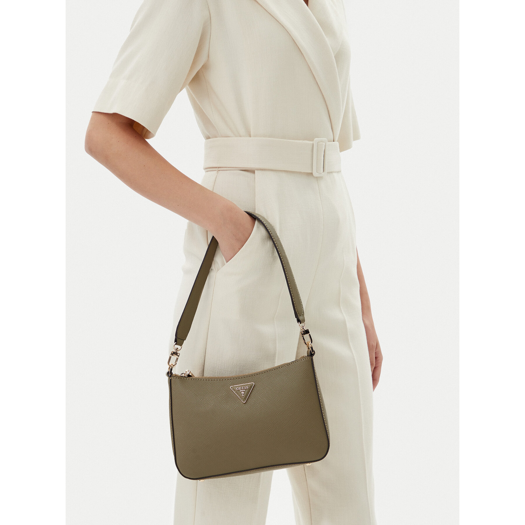 Torbica Guess HWEZG9 52317 Kaki