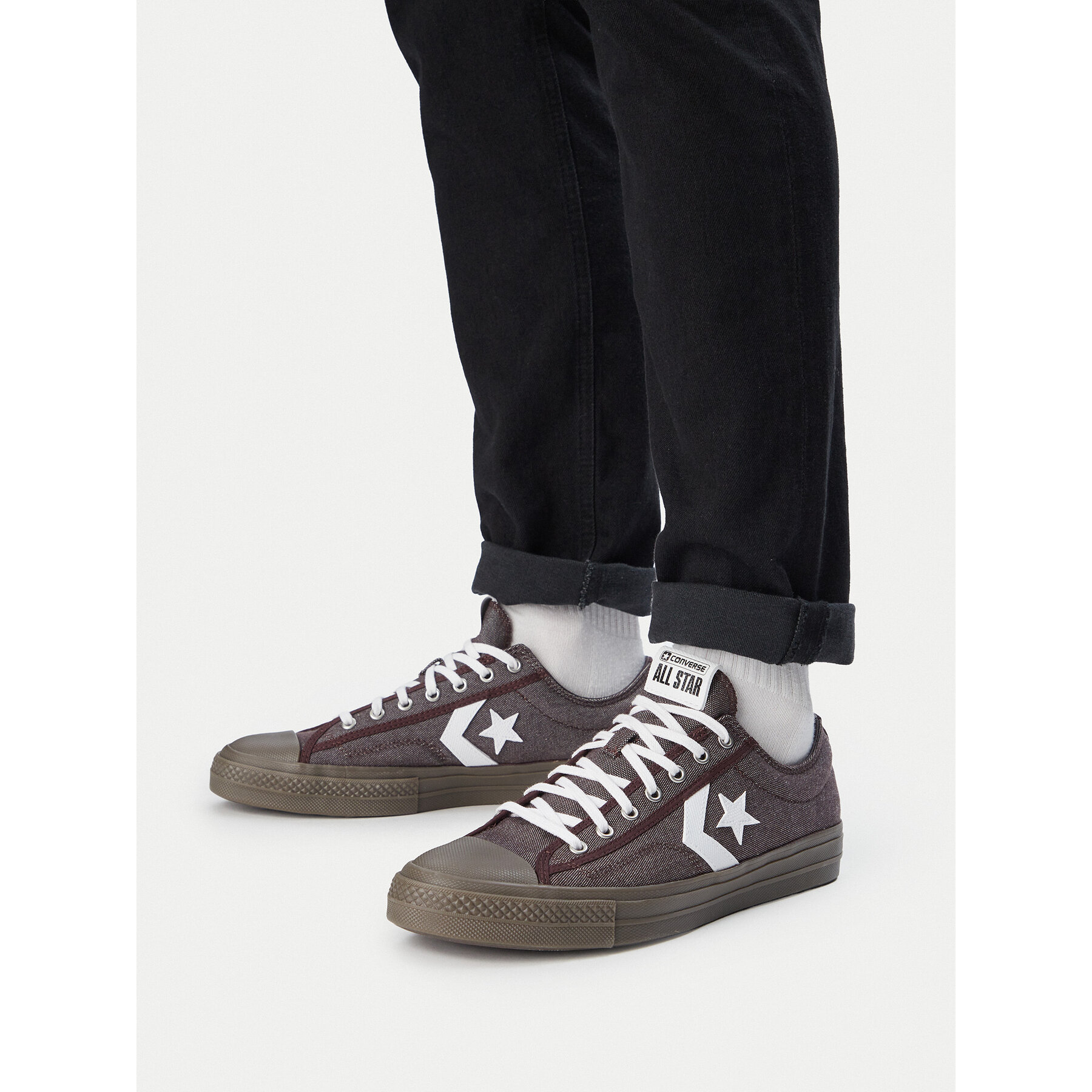 Modne superge Converse Star Player 76 Tough Textures A12713C Rjava