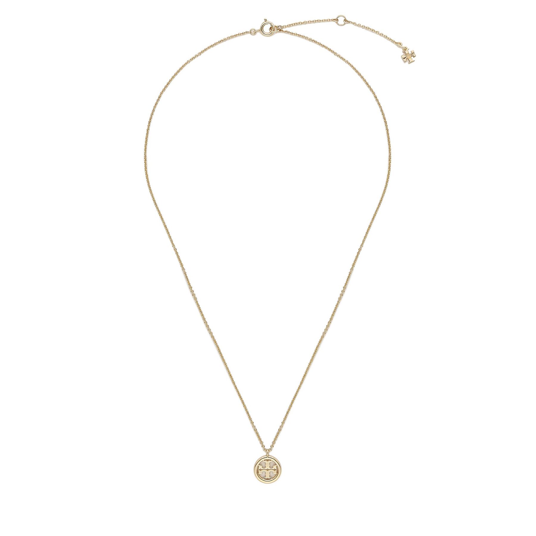 Colier Tory Burch Miller Pendant Necklace 137185 Auriu