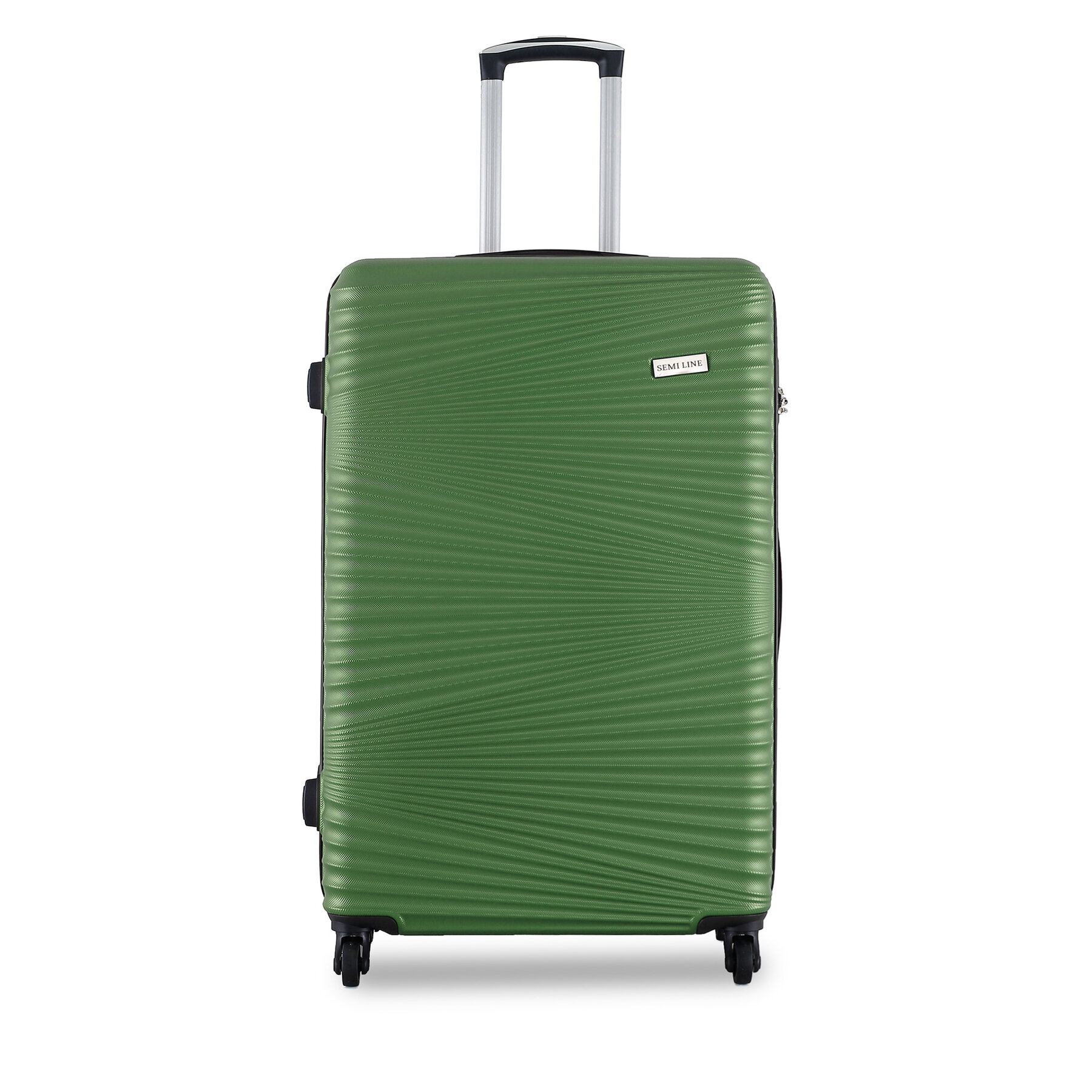 Maleta grande Semi Line T5746-3 Verde