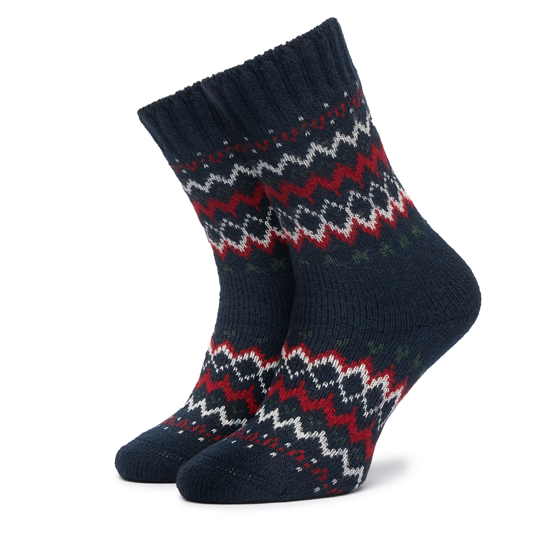 Dlouhé ponožky Barbour Kingsford Fair Isle LSO0135NY71 Tmavomodrá
