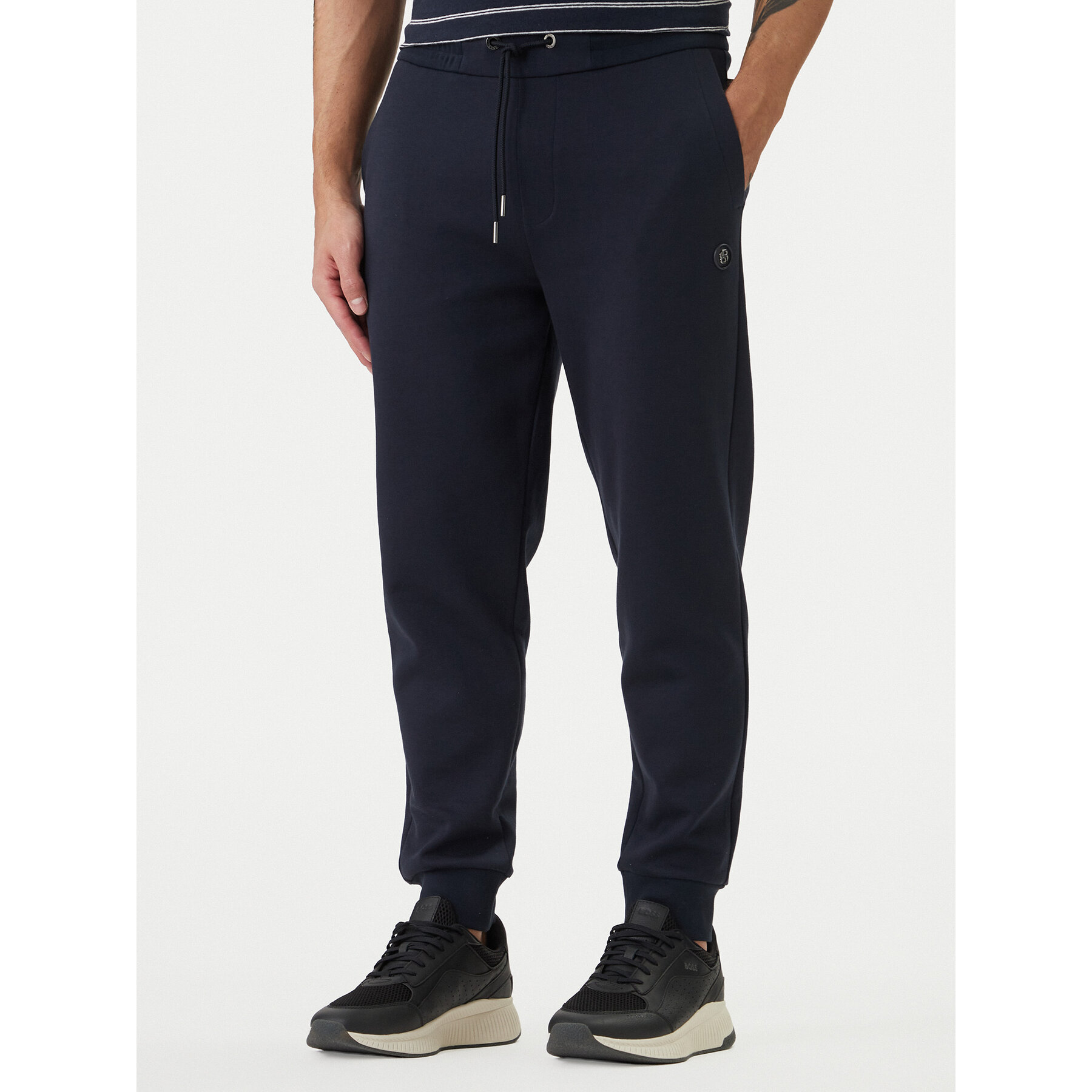 BOSS Jogginghose 50555853 Dunkelblau Regular Fit