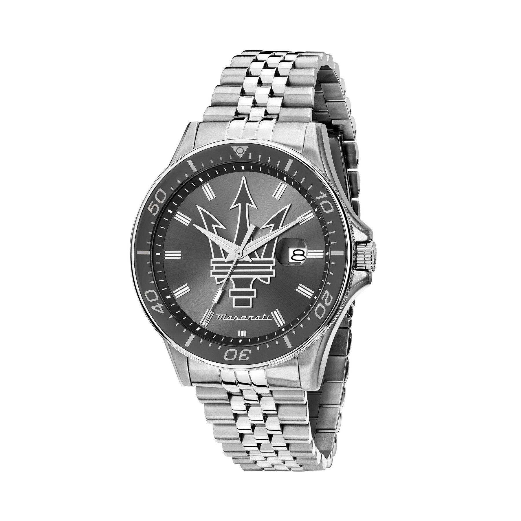 Hodinky Maserati Sfida R8853140010 Strieborná