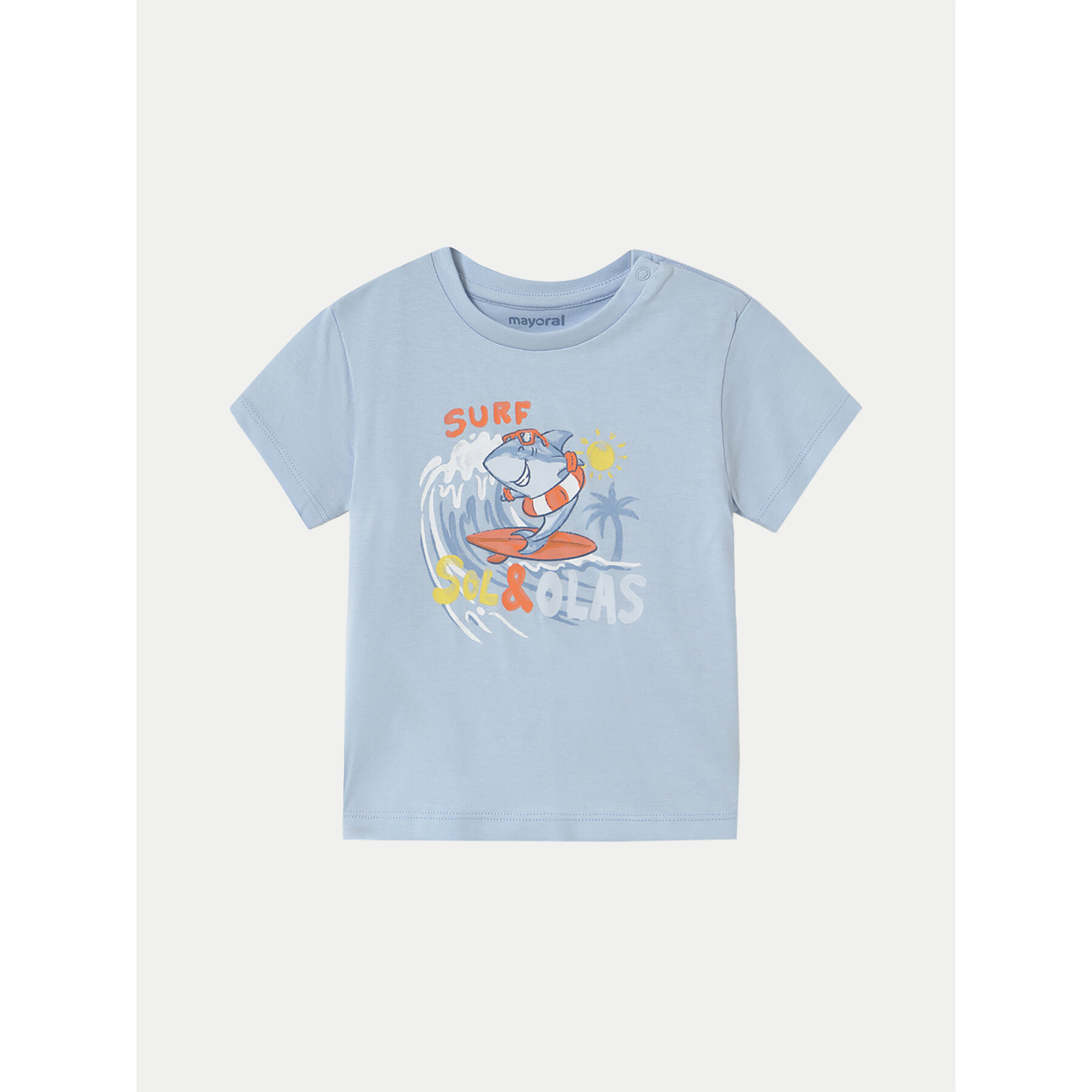 Mayoral T-shirt 1065 Celeste Regular Fit