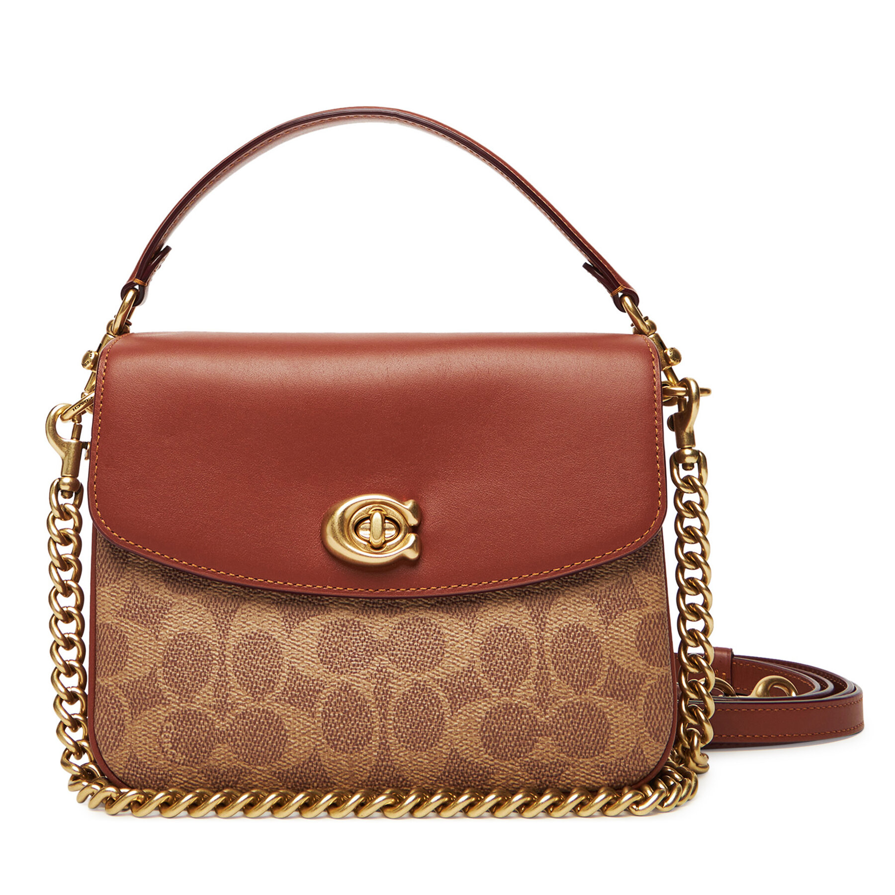 Kabelka Coach CV436 Hnedá