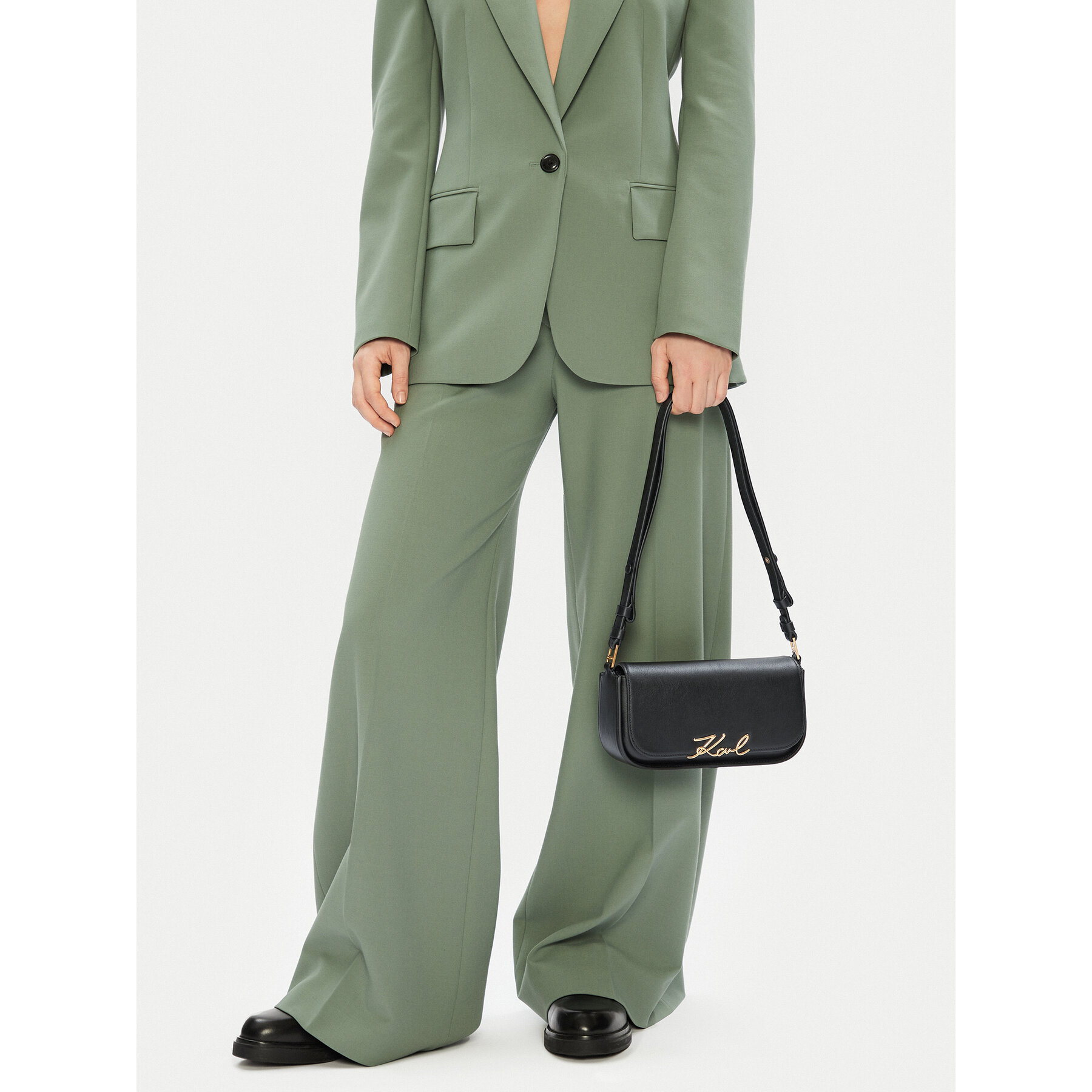 Дамска чанта KARL LAGERFELD A1W30039 Черен