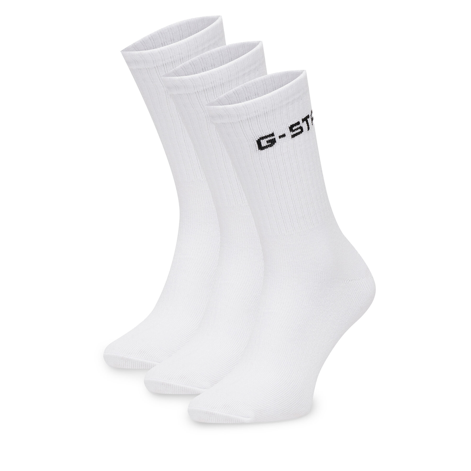 Къси чорапи G-STAR CEO_AS_G_STAR_001W_AW26 (3-PACK) Бял