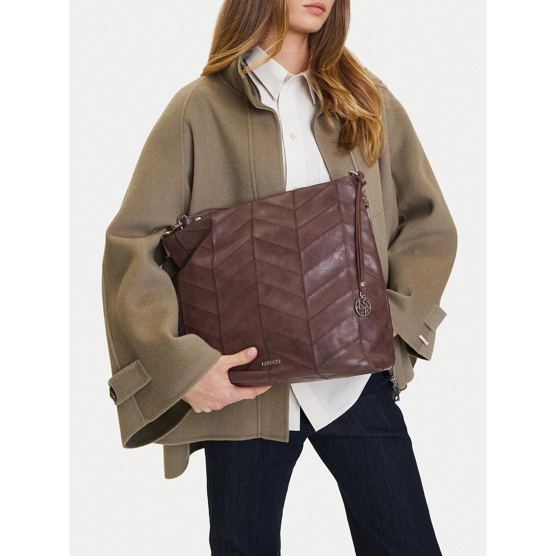 Geantă Lasocki LSK-K-020-06 Maro