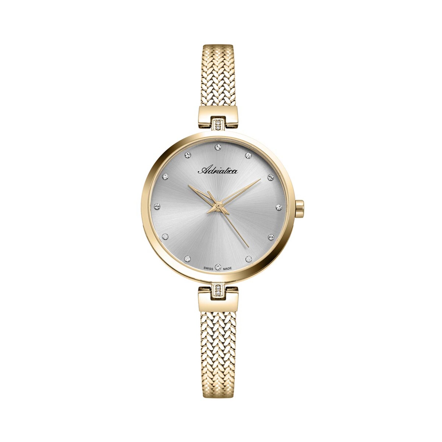 

Годинник Adriatica A3819.1147Q Gold/Gold, Золотий