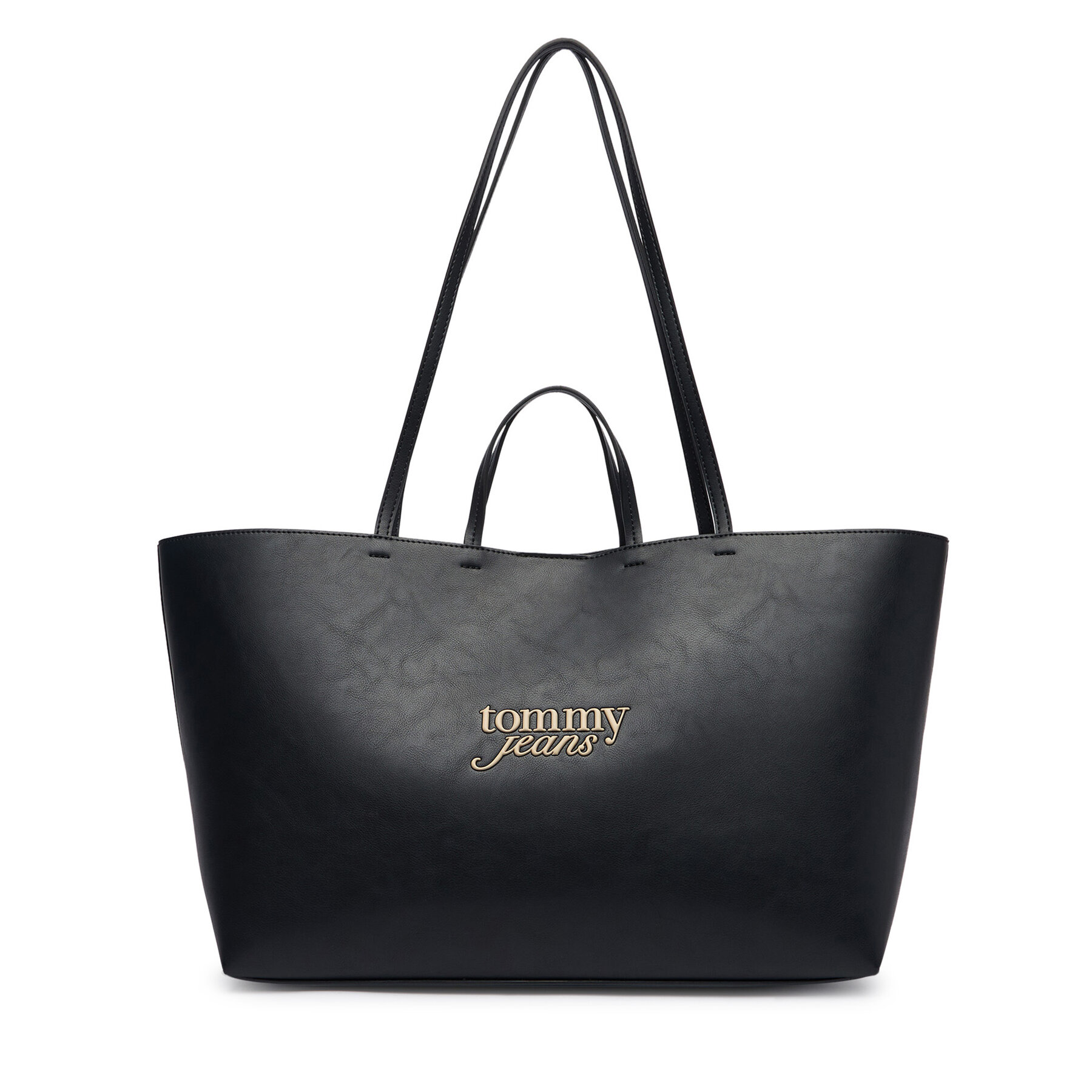 Torbica Tommy Jeans Tjw Must Tote AW0AW19051 Crna